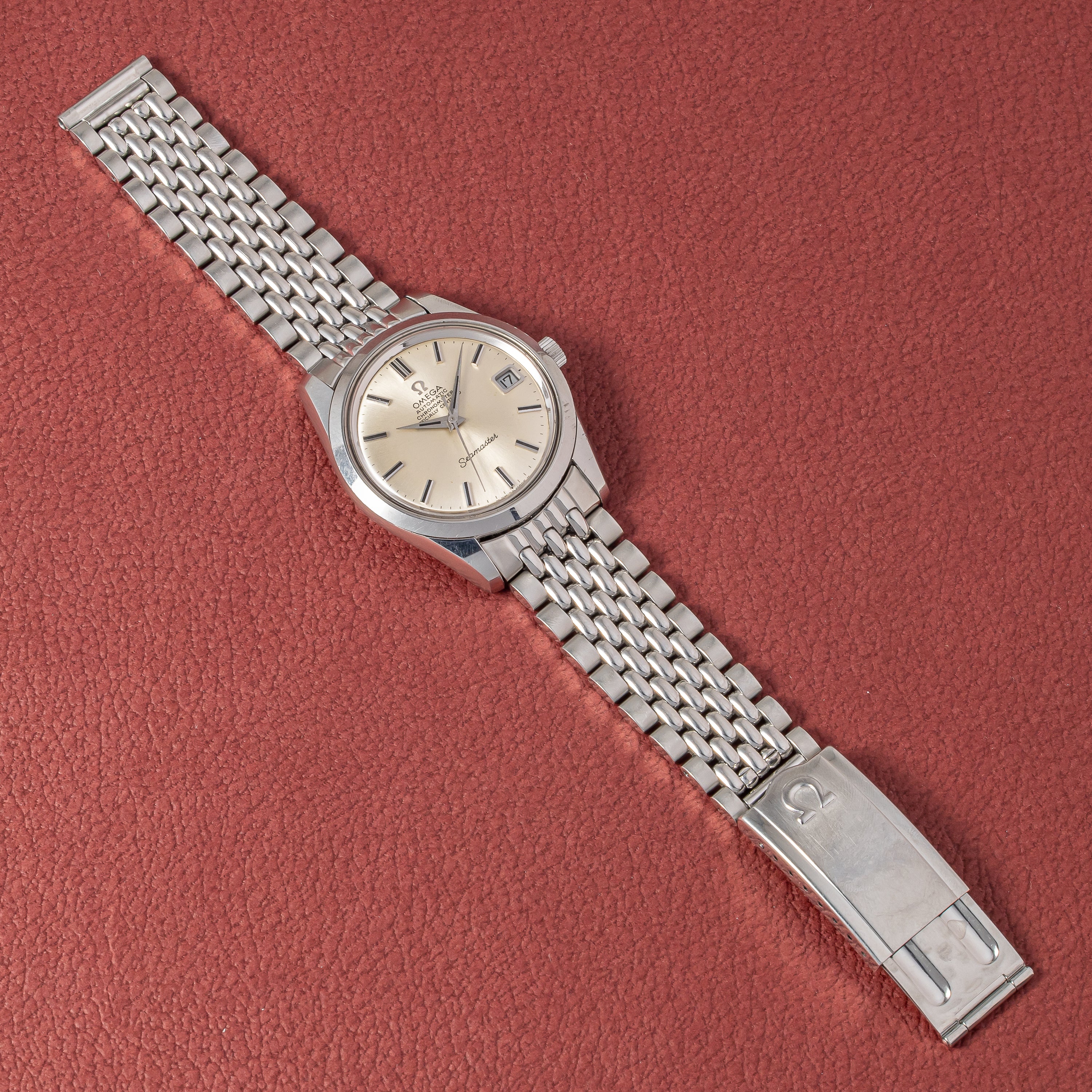 オメガ シーマスター クロノメーター 1971年製 Ref.166.010 純正ブレス付き 自動巻