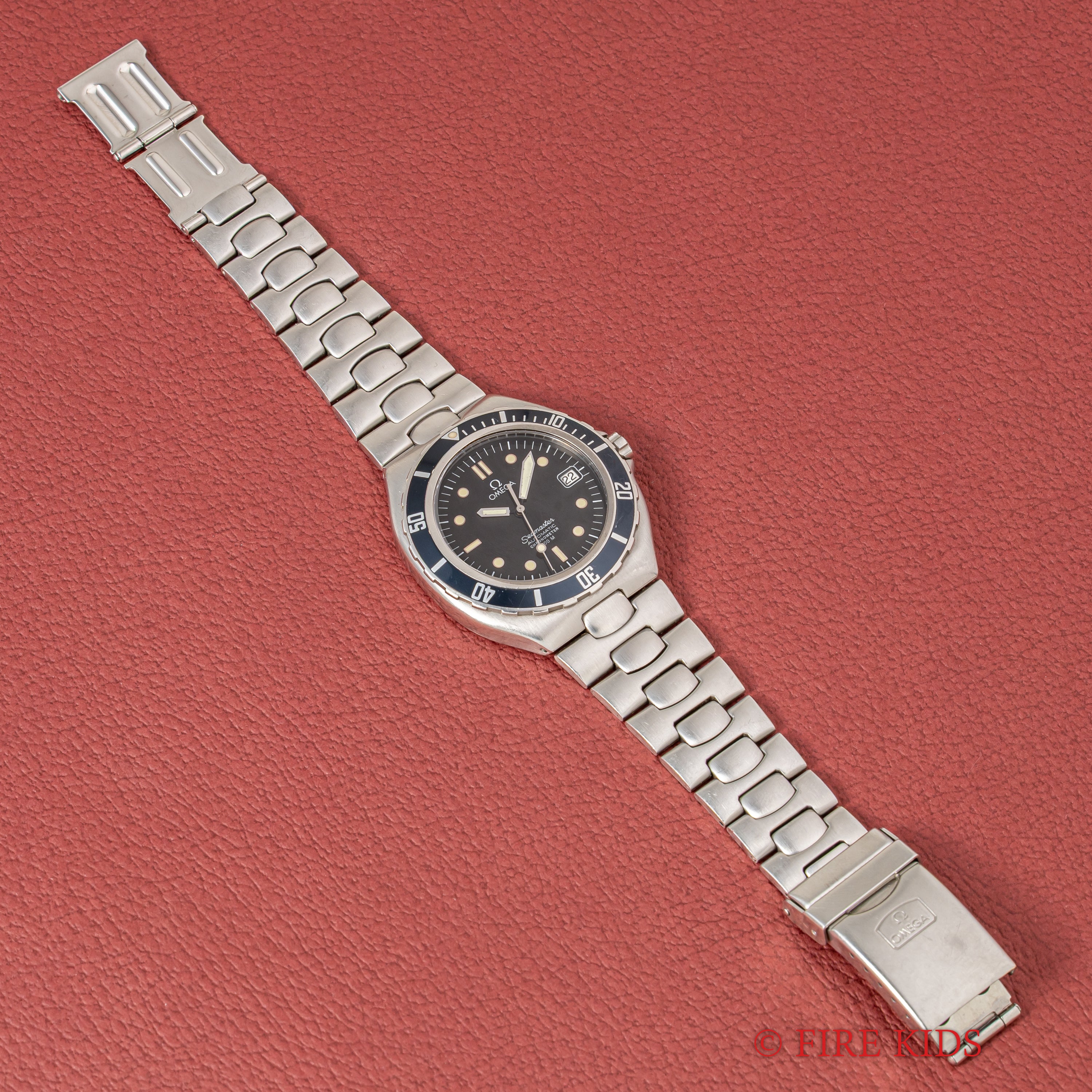 オメガ シーマスター200m プレボンド ラージケース 1988年製 Ref.368.1041 自動巻クロノメーター