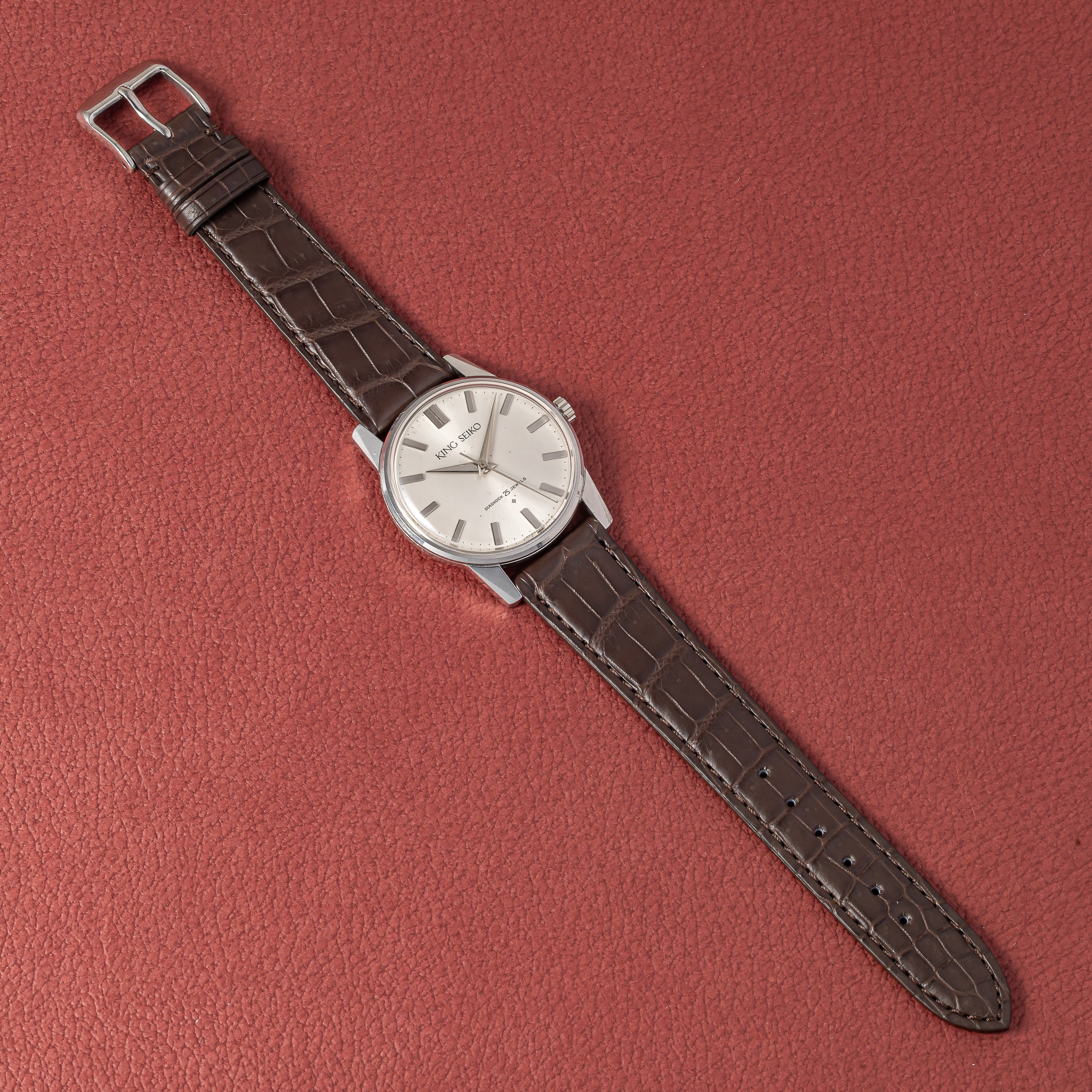 キングセイコー ファーストモデル SDダイヤル 1963年製 Ref.15034KS ステンレスケース 手巻き