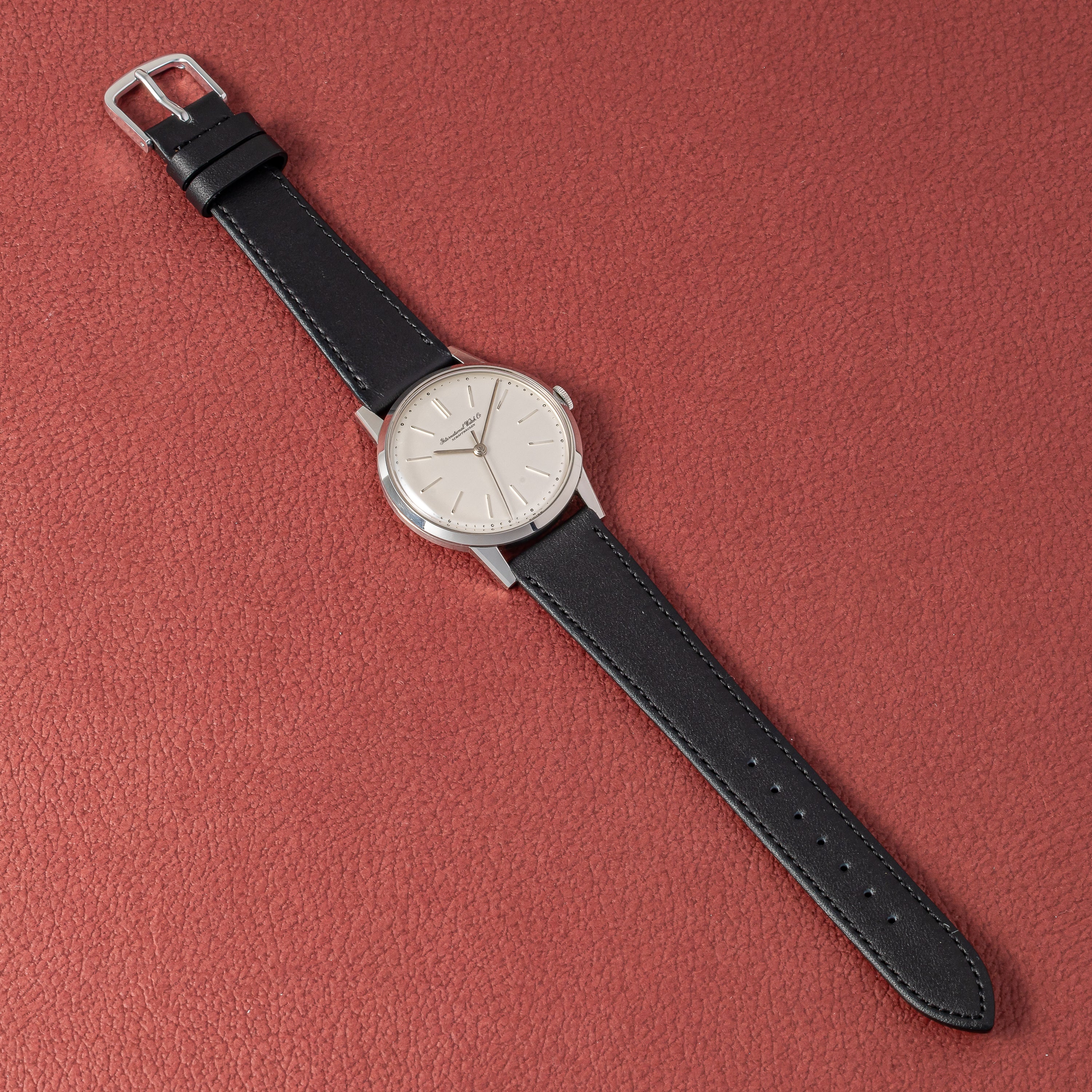 IWC ラウンドモデル 手巻き Cal.89 1965年製 裏スケルトン オリジナル裏蓋付き