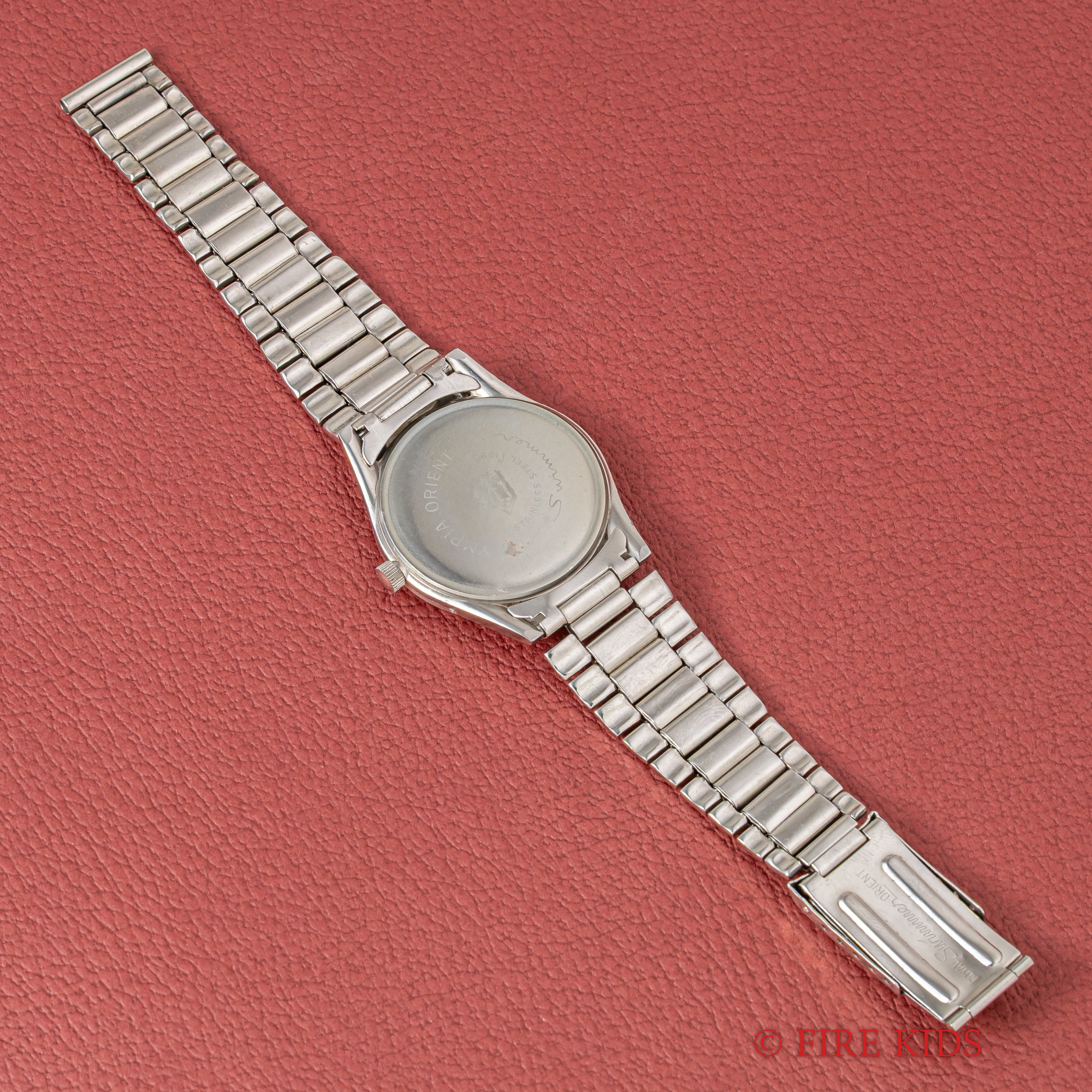 オリンピアオリエント スイマー 21石 手巻き 1960年代製 Ref.119909 フラットベゼル