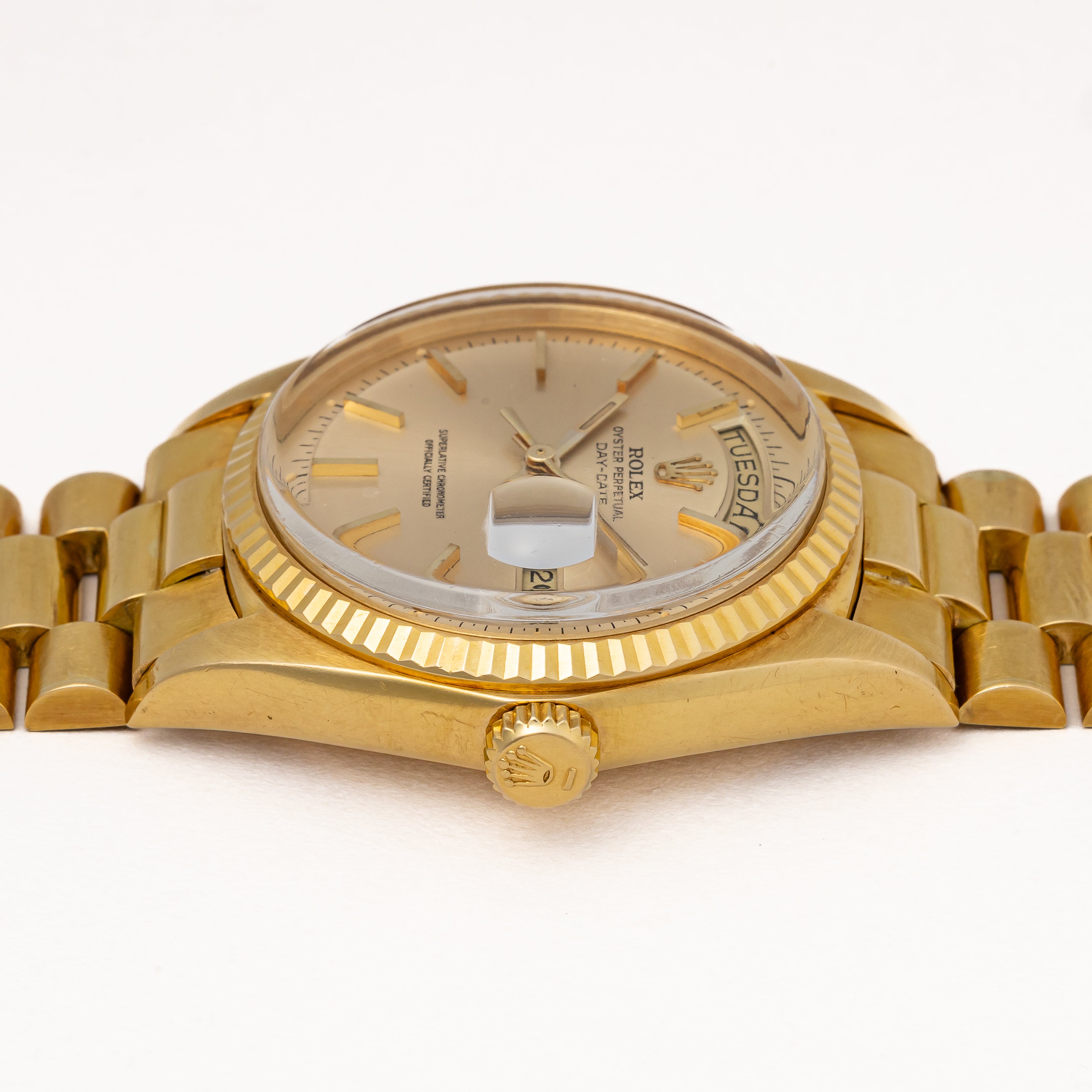 ロレックス デイデイト 1972年製 18金イエローゴールド Ref.1803 シャンパンゴールドダイヤル