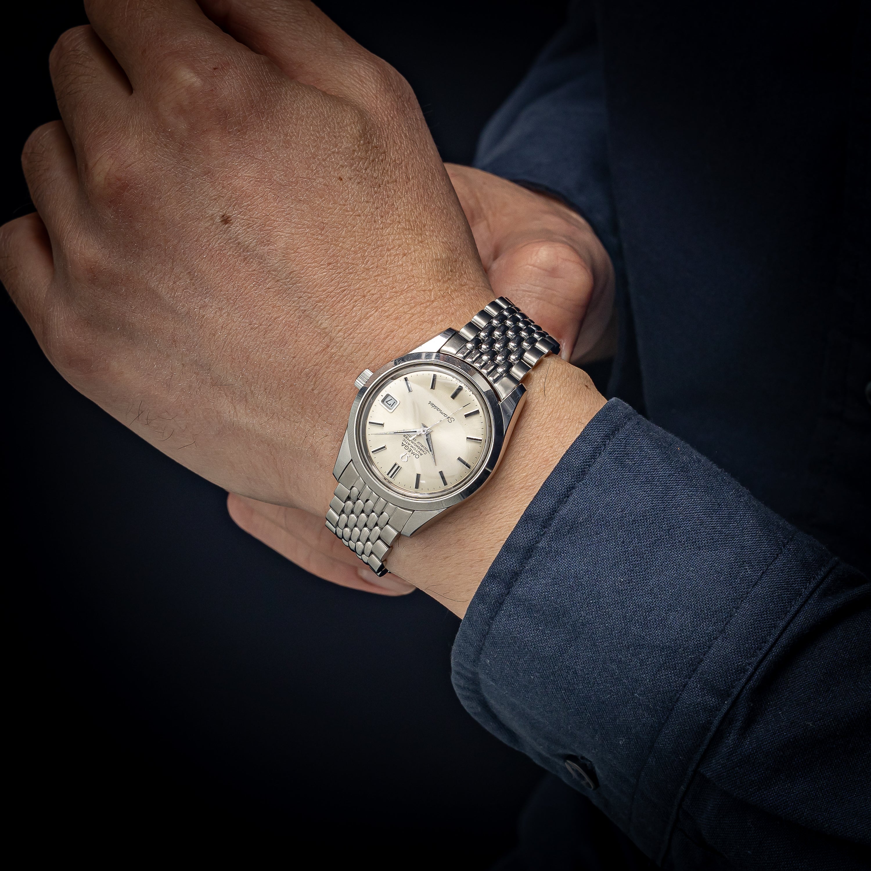 オメガ シーマスター クロノメーター 1971年製 Ref.166.010 純正ブレス付き 自動巻