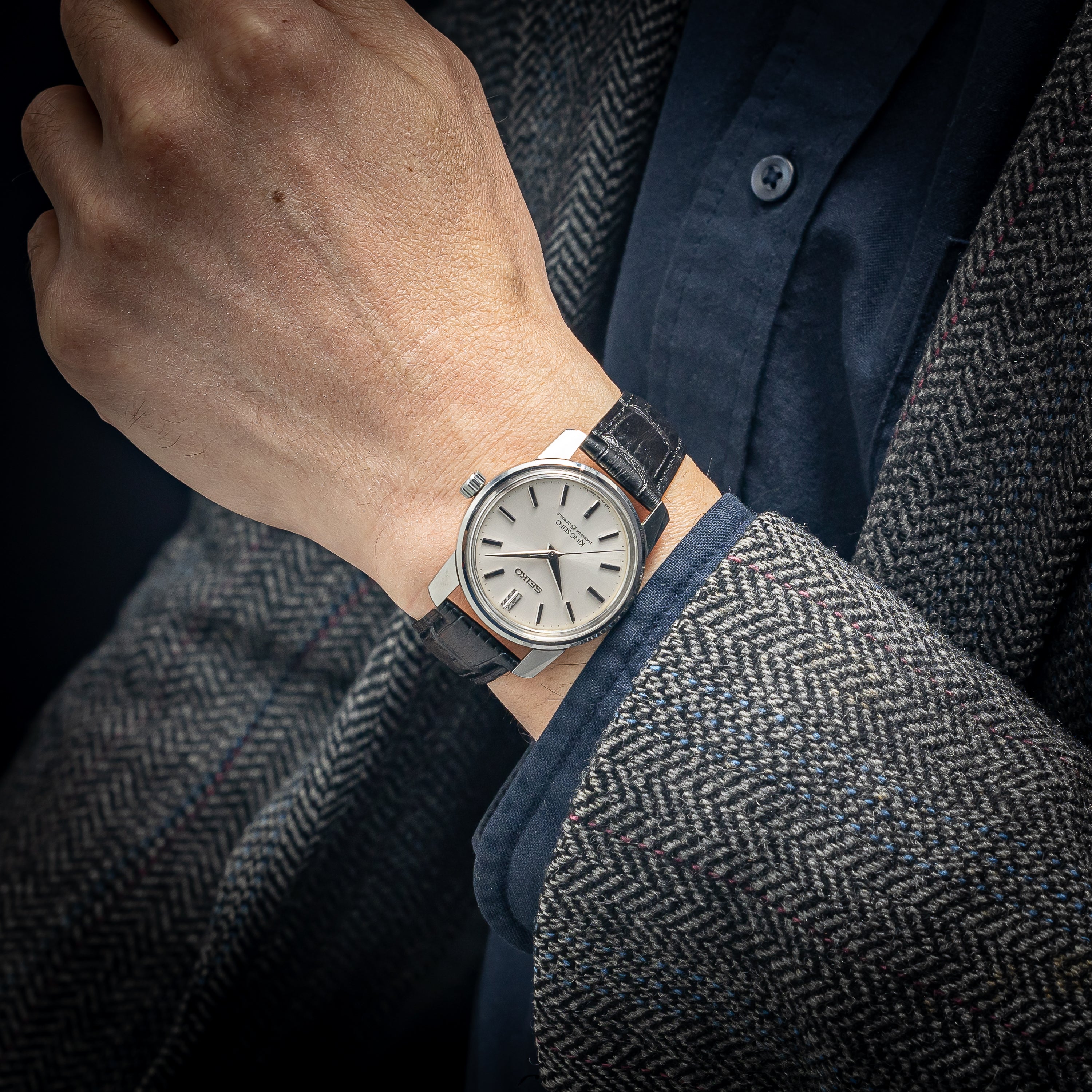 キングセイコー 1965年製 Ref.44-9990 盾メダリオン 44KS前期 手巻き KSK