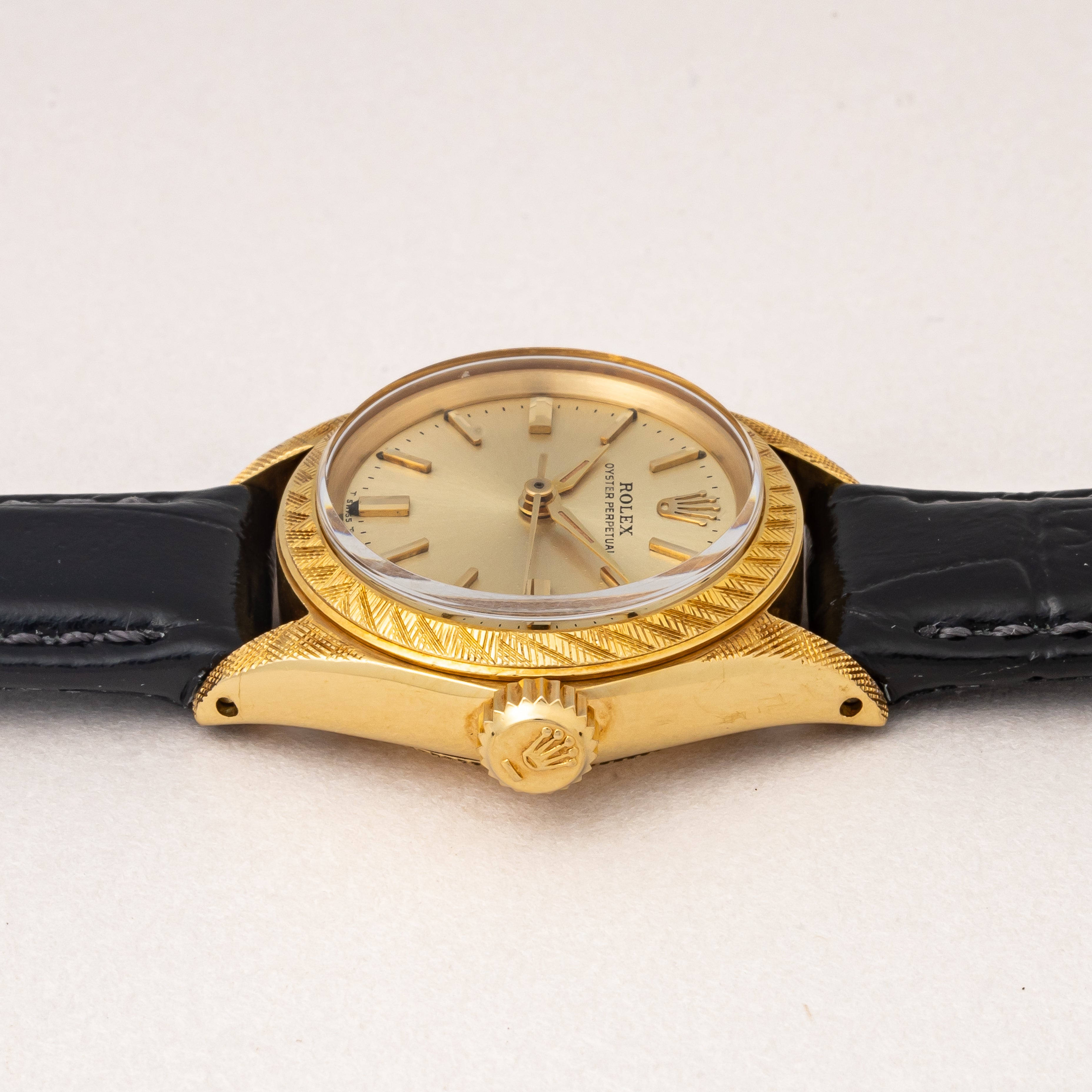 ロレックス レディース オイスターパーペチュアル 1964年製 Ref.6620 18Kイエローゴールド