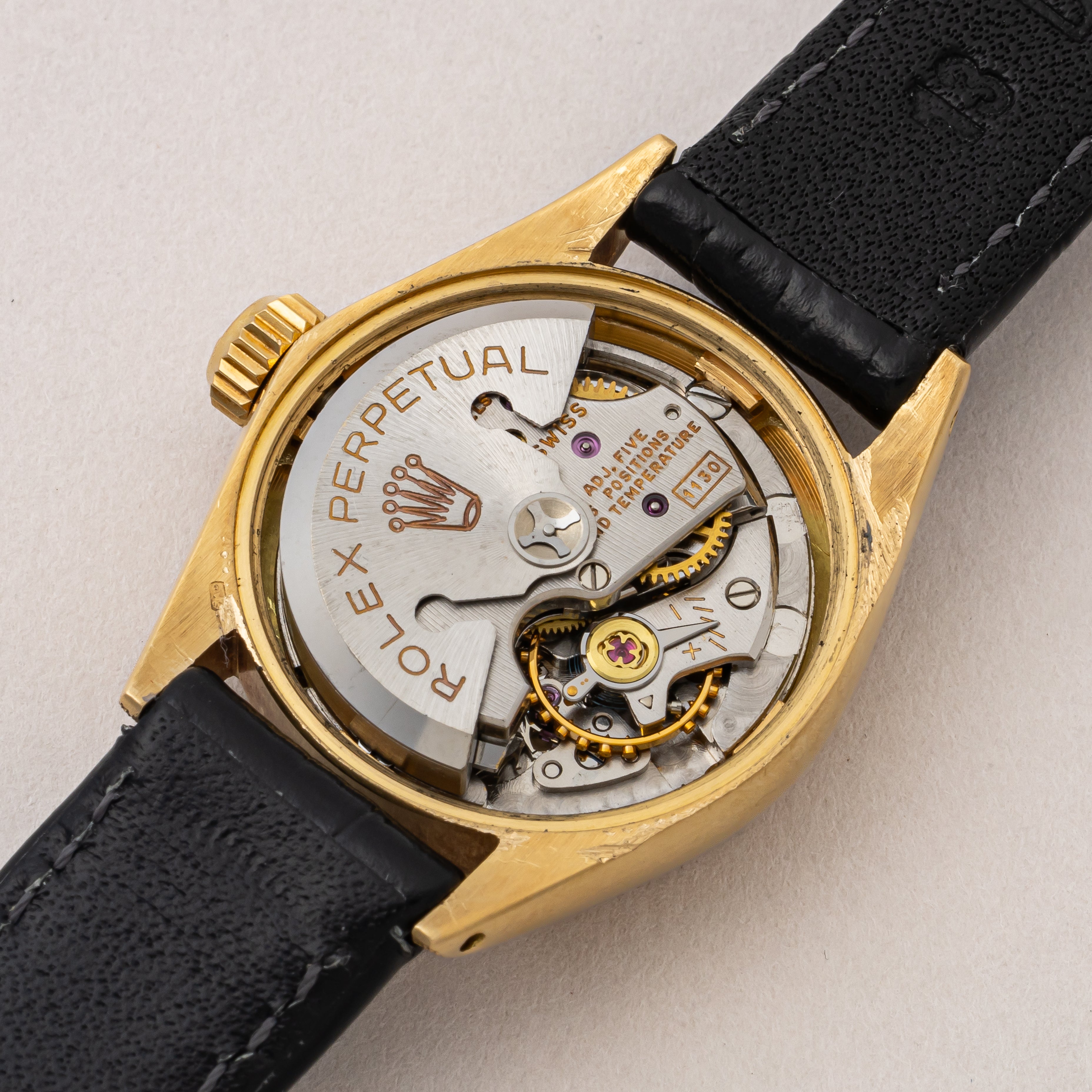 ロレックス レディース オイスターパーペチュアル 1964年製 Ref.6620 18Kイエローゴールド