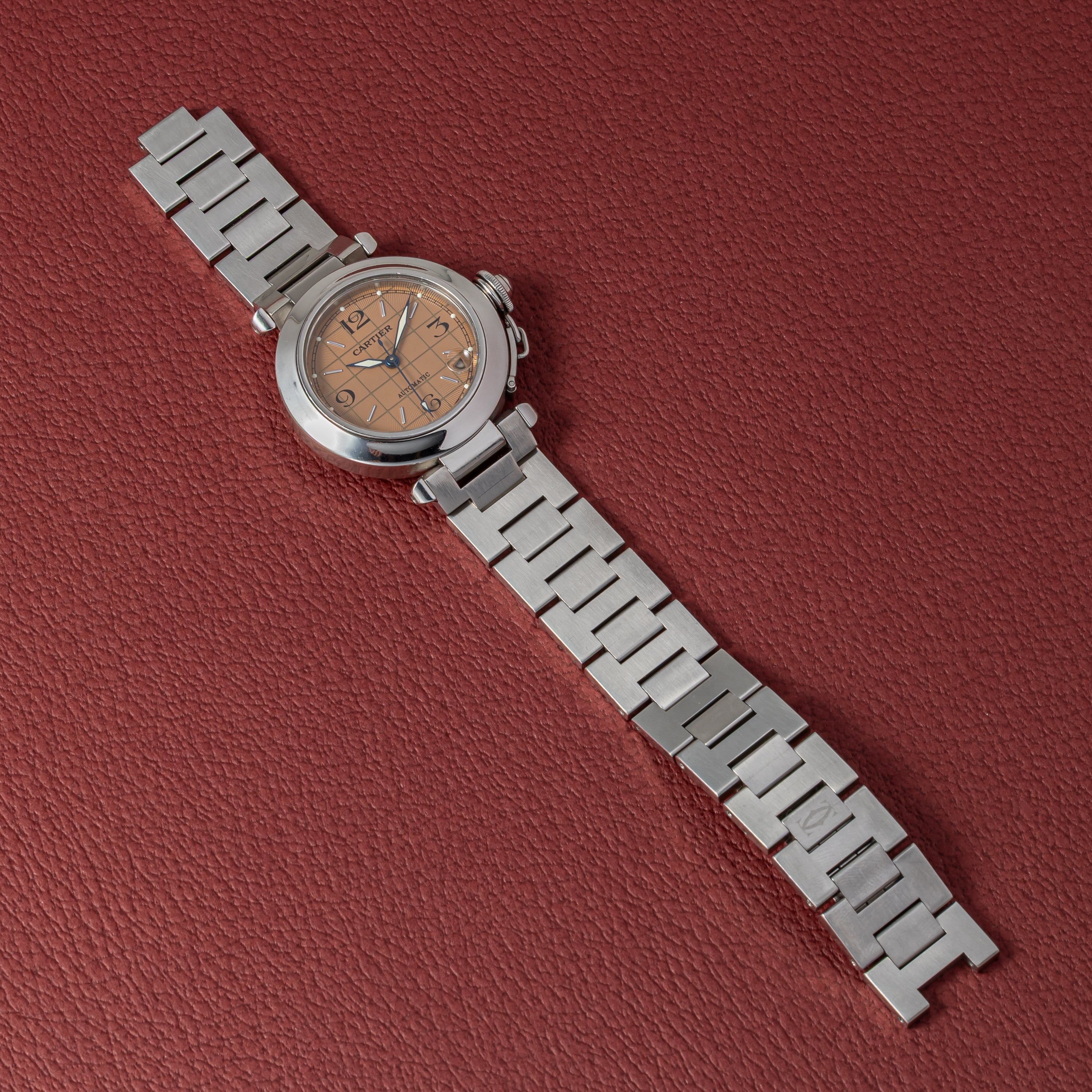 カルティエ パシャC 1990年代製 オートマチック Ref.2324 箱、ギャラ付き