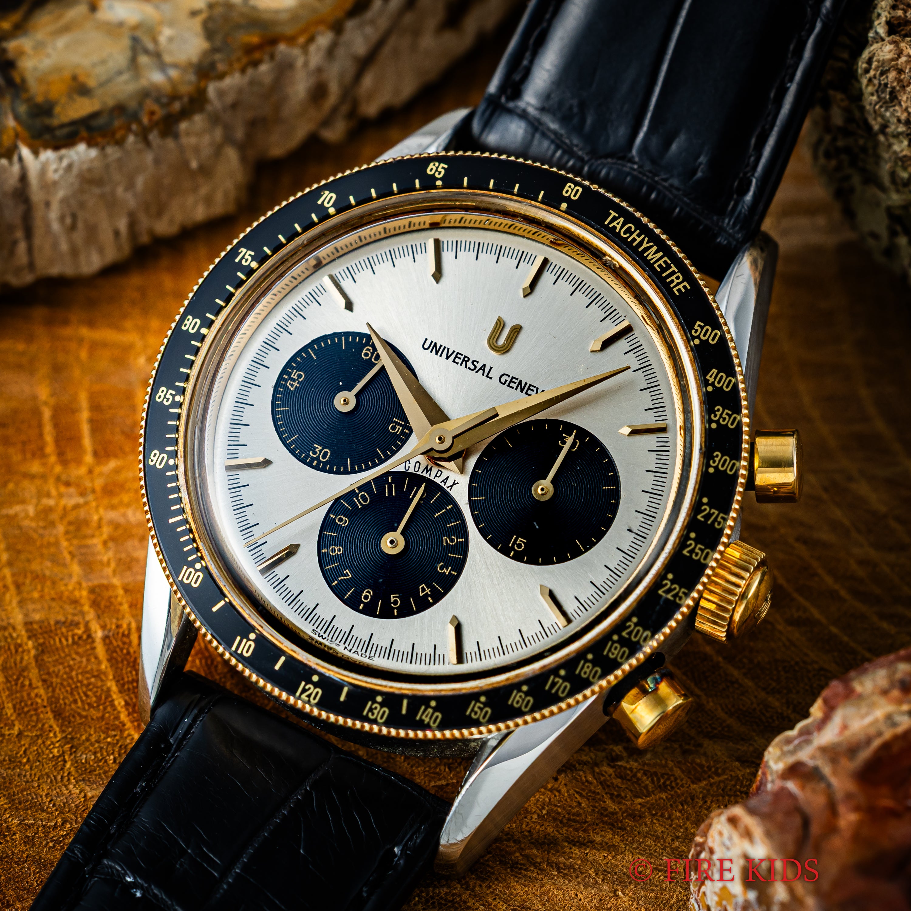 ユニバーサル・ジュネーブ コンパックス Ref.284.465 1990年代製 Cal.UG84