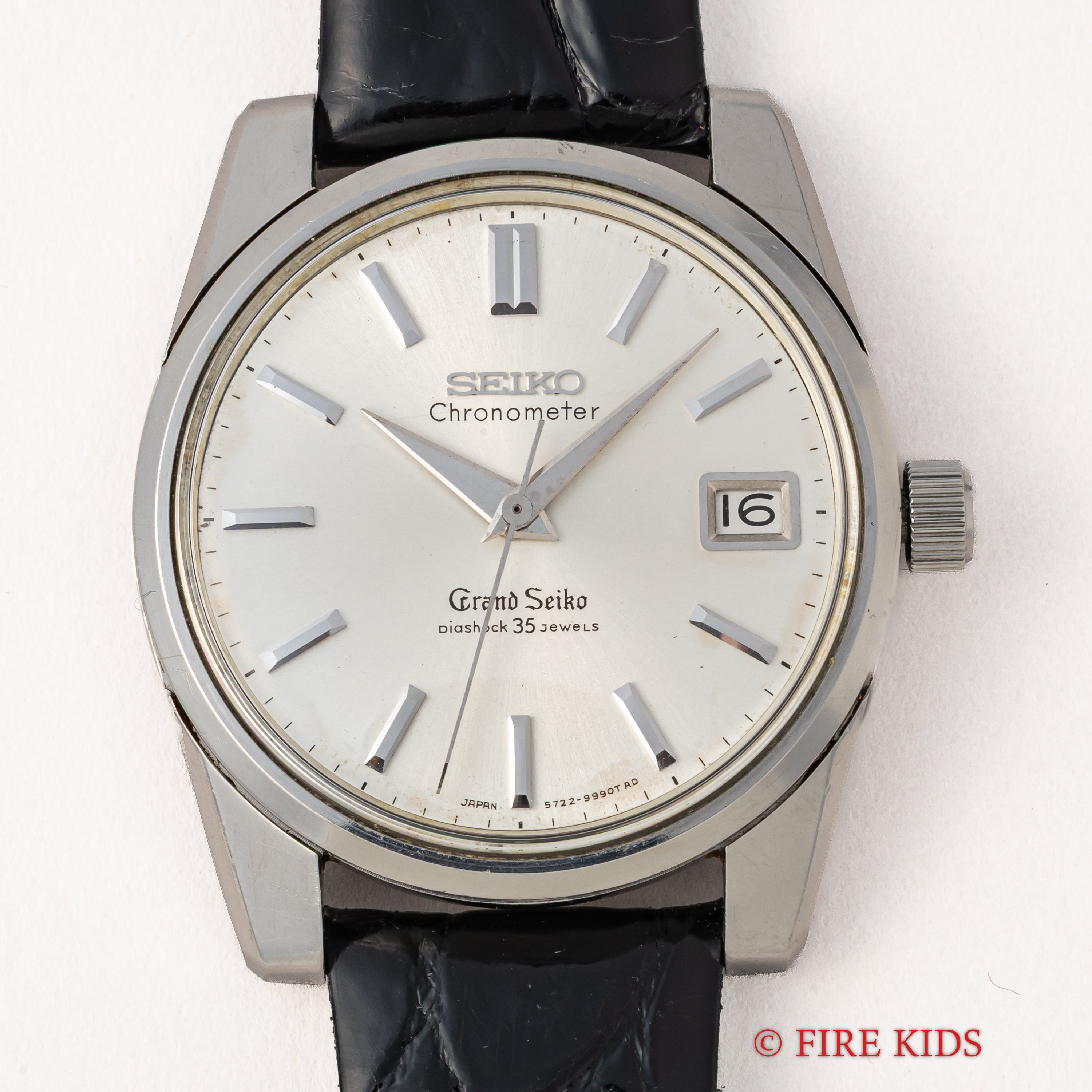 グランドセイコー 2nd前期 セルフデーター 1965年製 Ref.5722-9990 57GS クロノメーター 獅子メダル