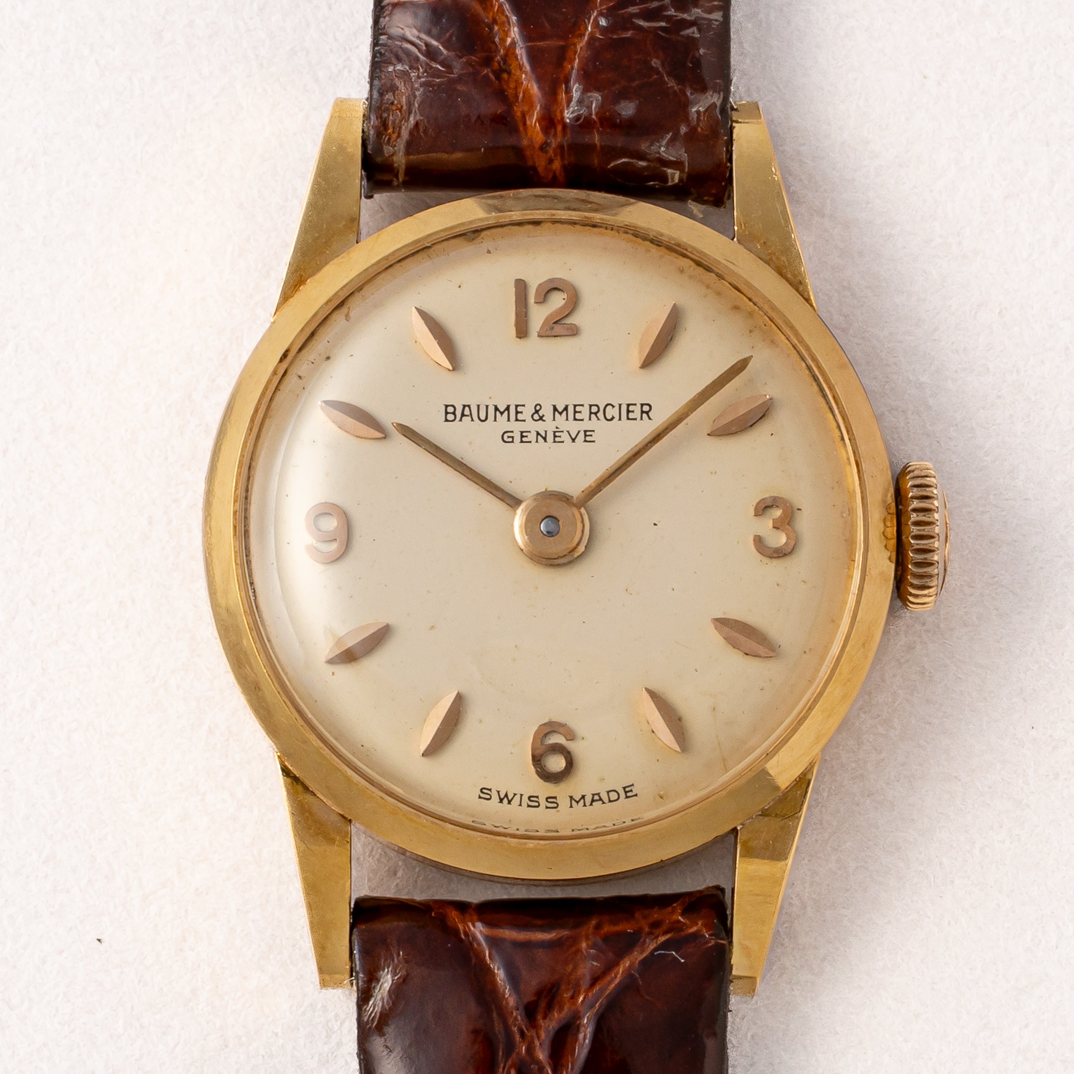 ボーム&メルシエ レディース 18金無垢 1950年代製 手巻き Ref.36365 1