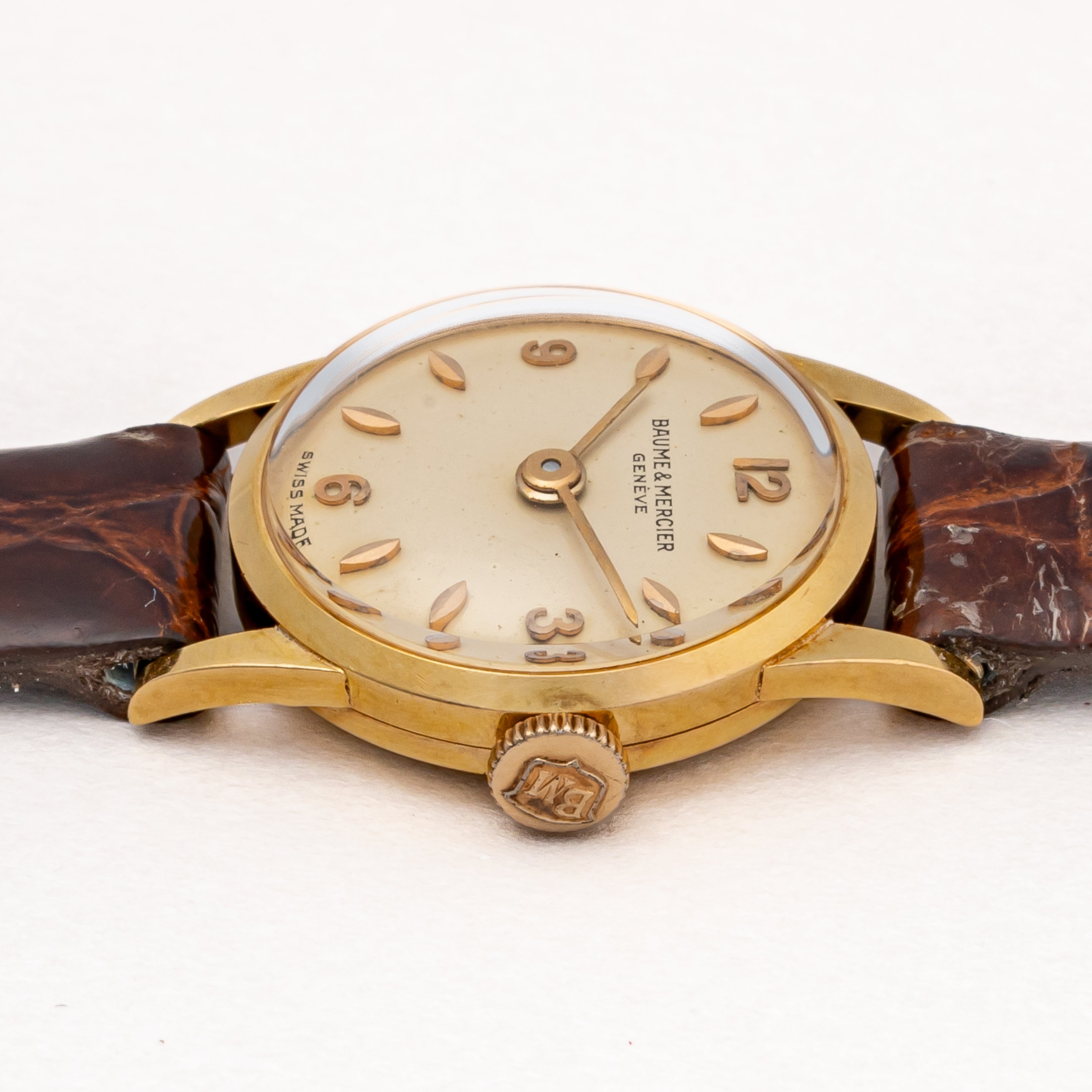 ボーム&メルシエ レディース 18金無垢 1950年代製 手巻き Ref.36365 1