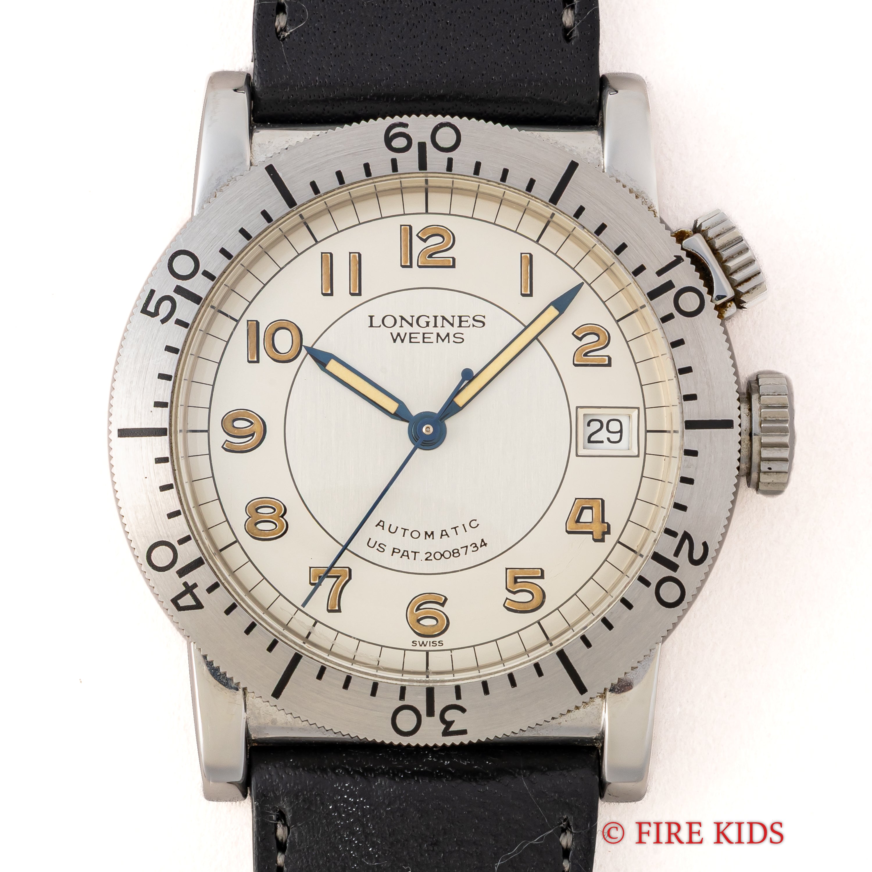 ロンジン ウィームス 1995年製 パイロットウオッチ 復刻限定3000本 自動巻き ギャラ付き