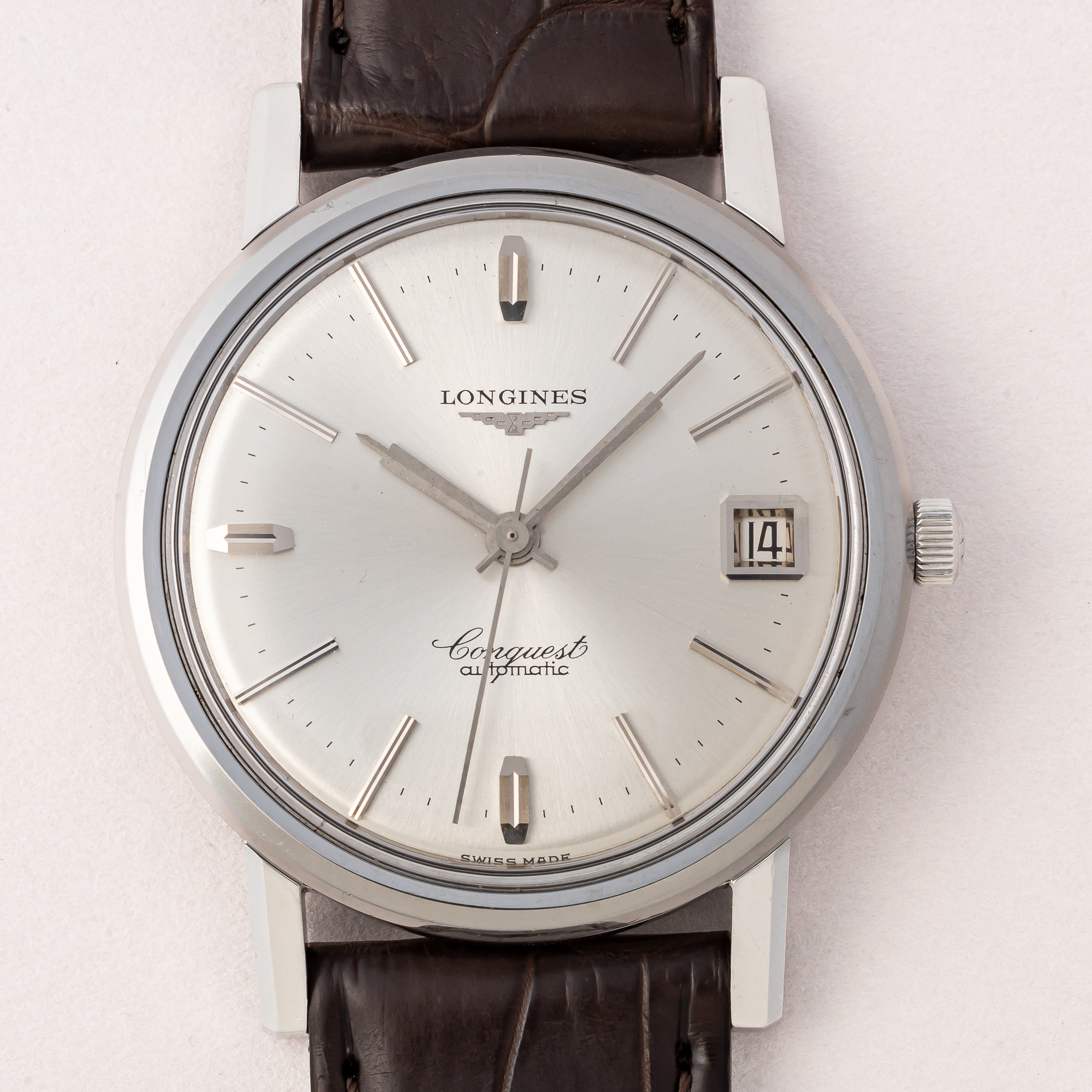 LONGINES コンクエスト 1966年製 箱、ギャラ付 Cal.291 自動巻き