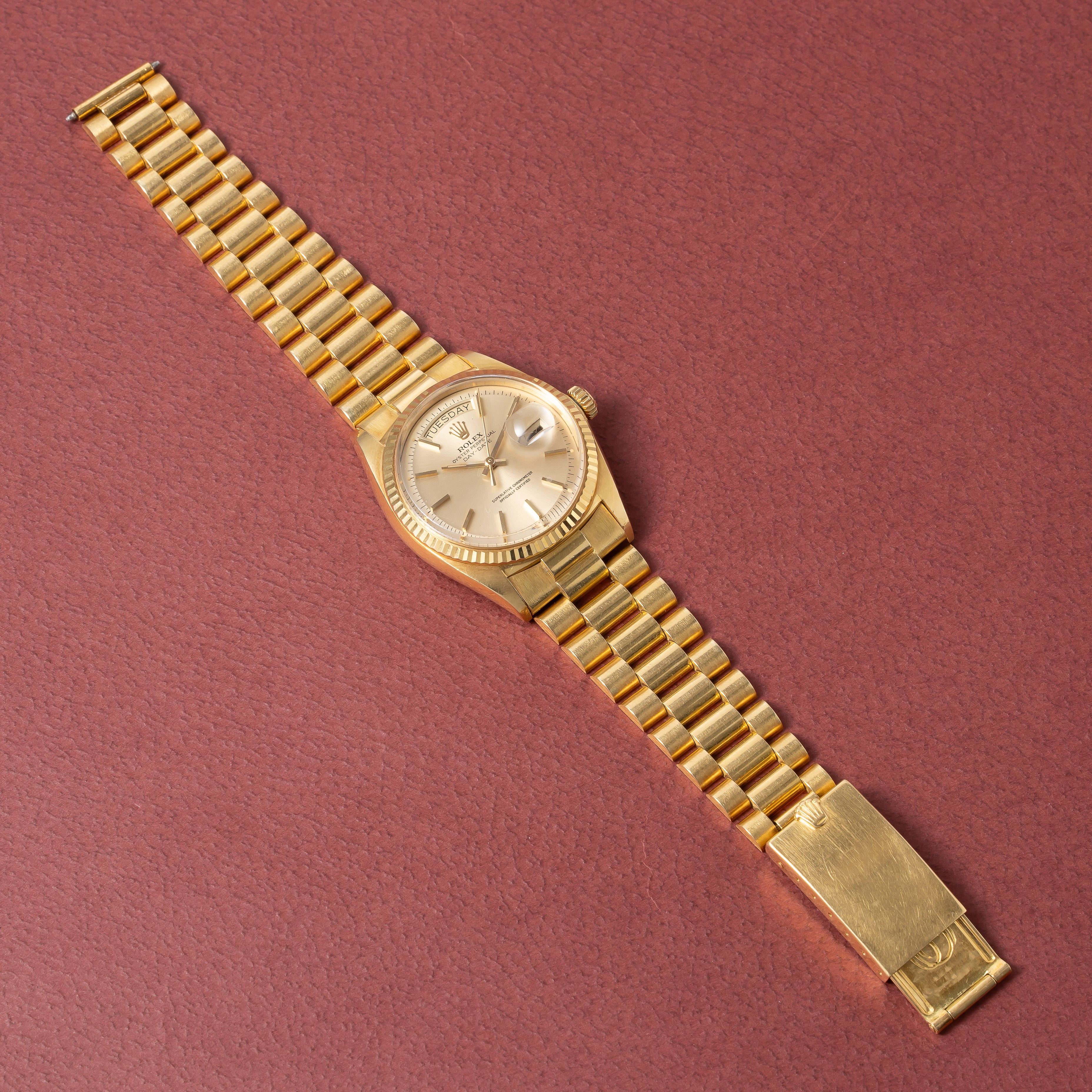 ロレックス デイデイト 1972年製 18金イエローゴールド Ref.1803 シャンパンゴールドダイヤル