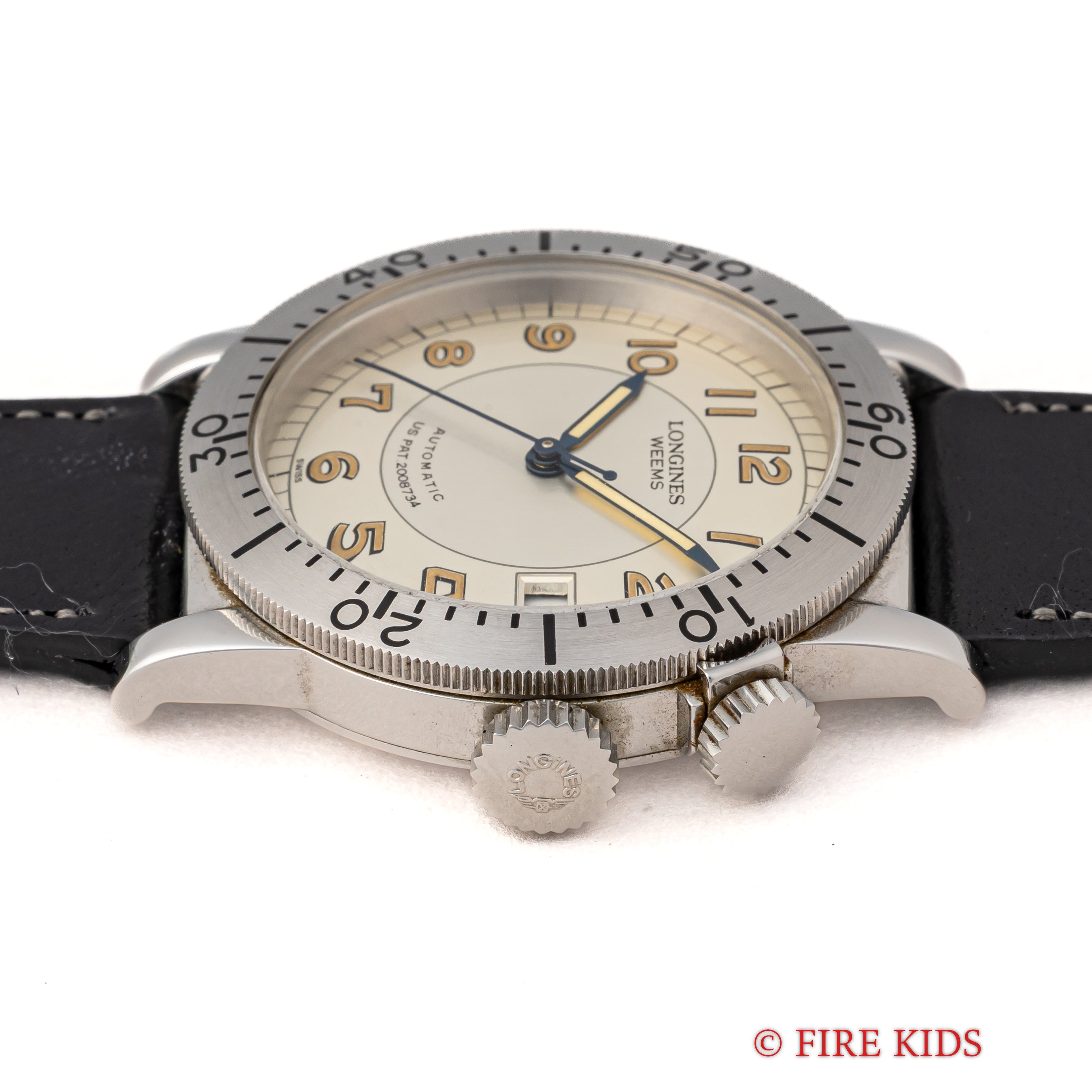 ロンジン ウィームス 1995年製 パイロットウオッチ 復刻限定3000本 自動巻き ギャラ付き