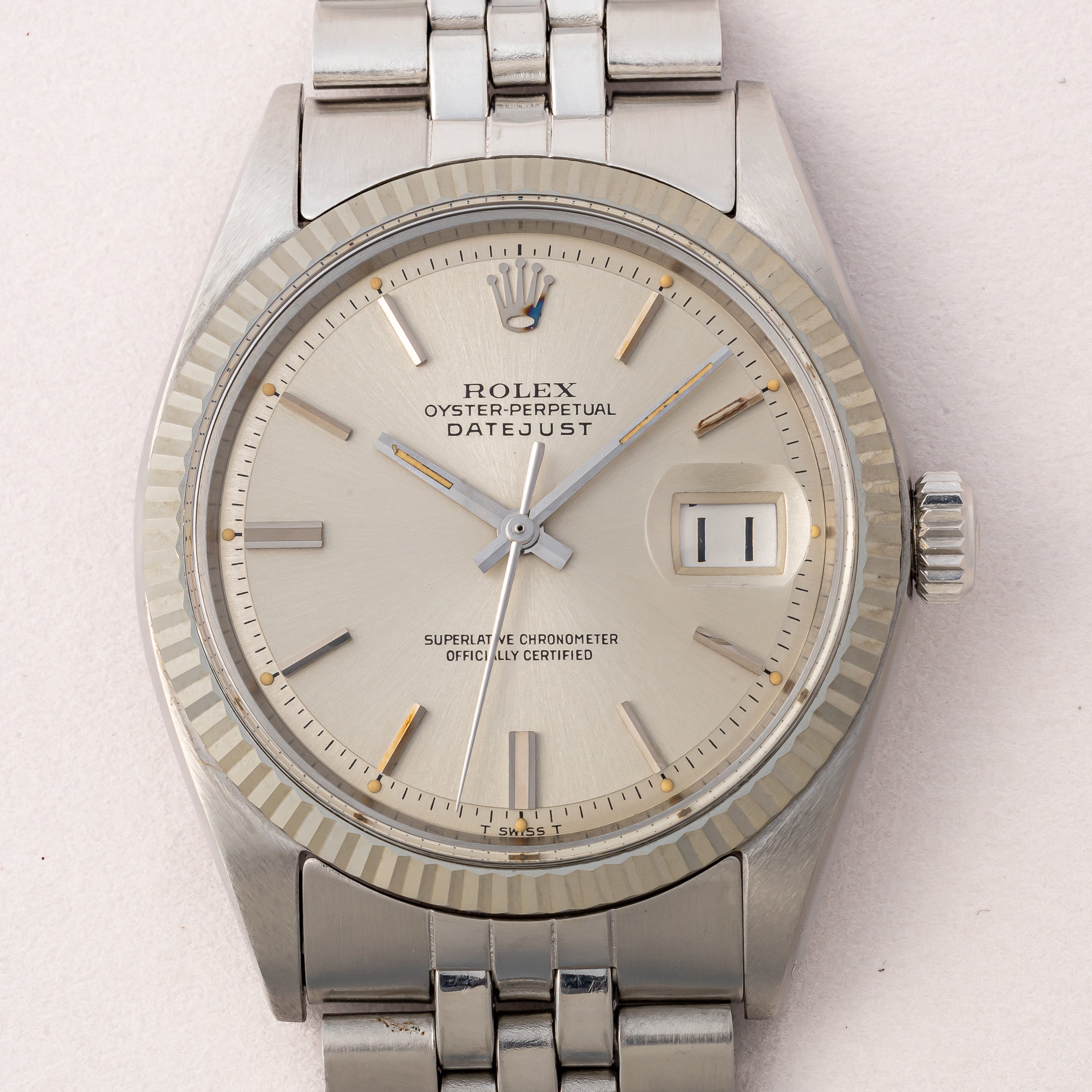 ROLEX デイトジャスト 1971年製 Ref.1601 シルバーダイヤル