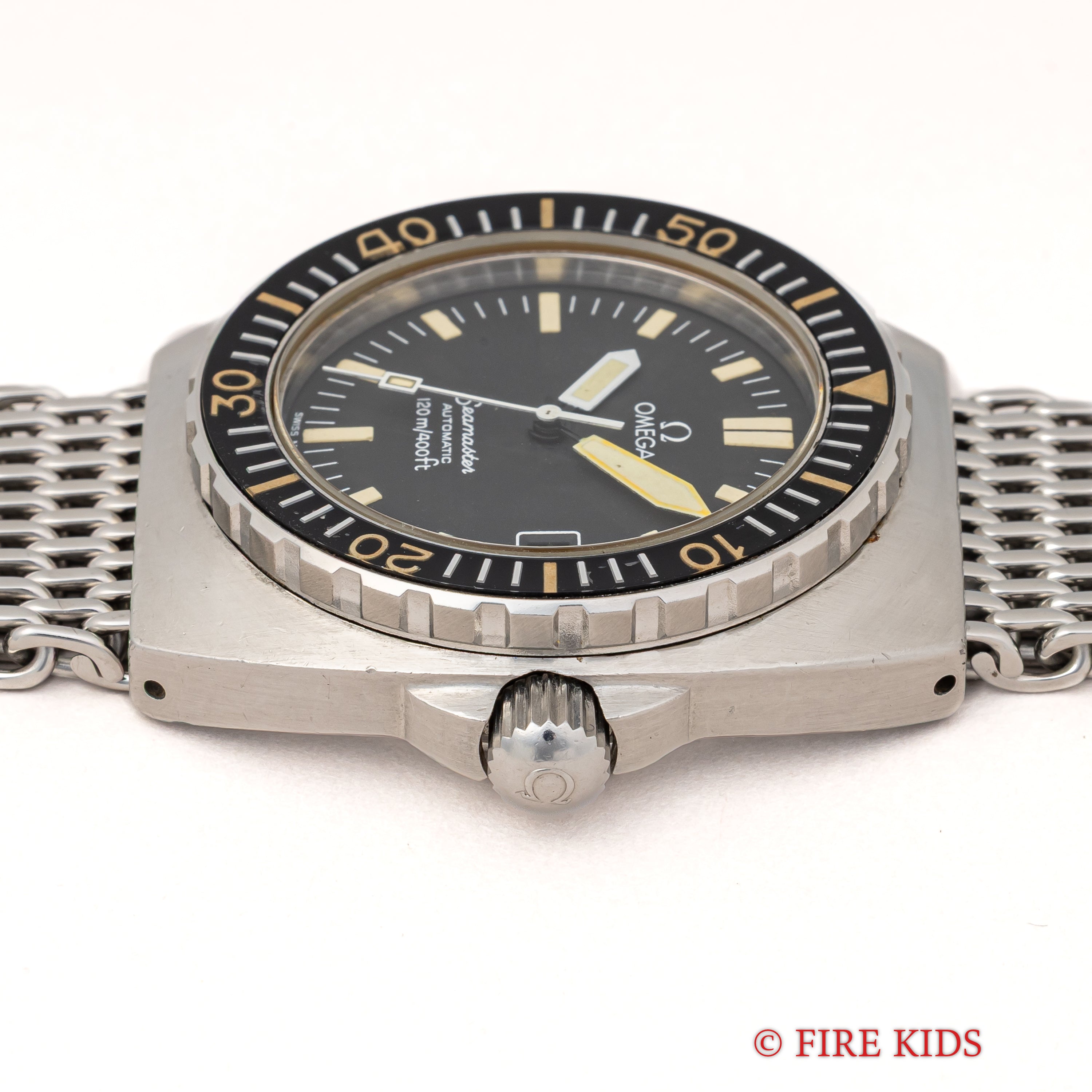 オメガ 1979年製 シーマスター120 ベビープロプロフ Ref.166.0250 純正メッシュブレス