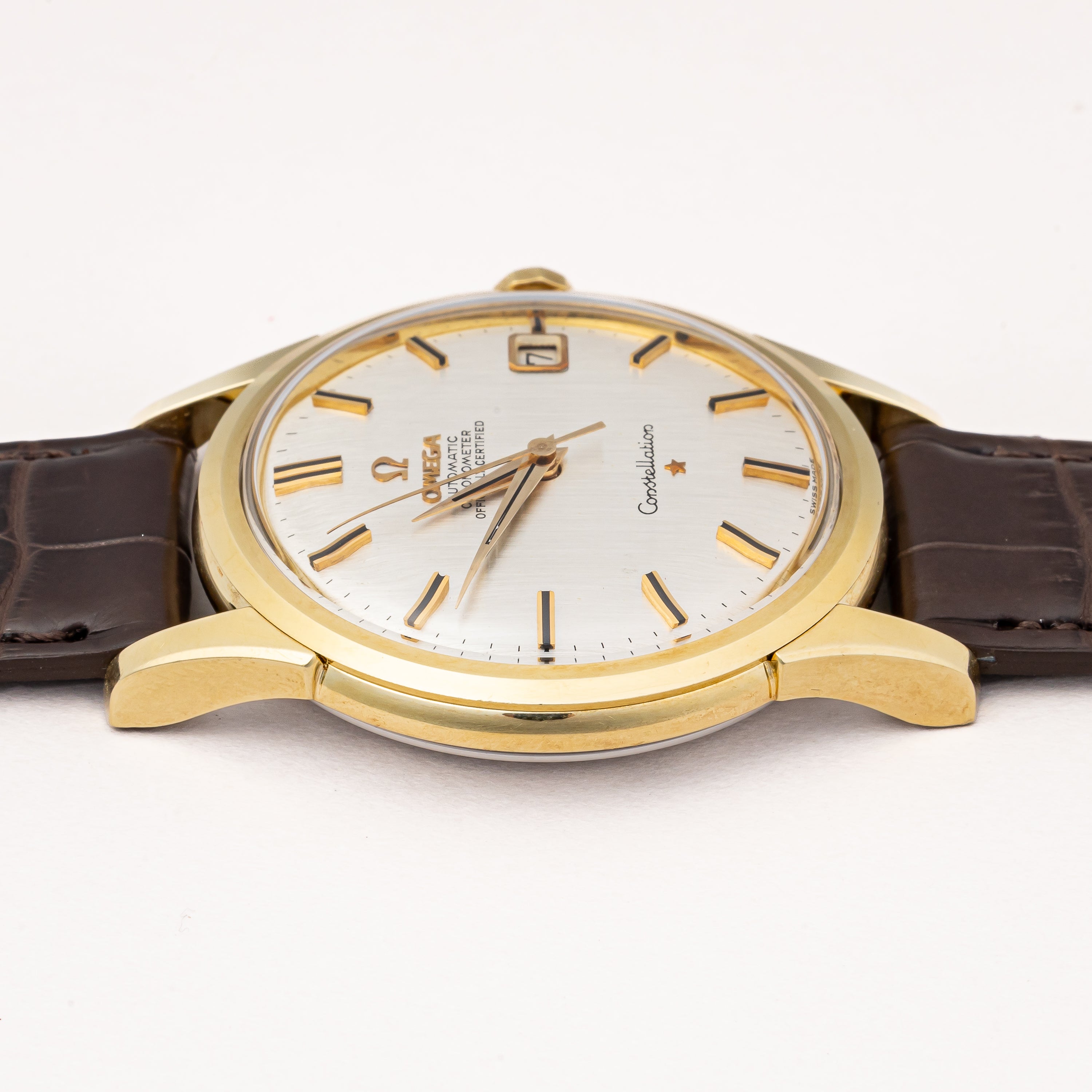 OMEGA コンステレーション 1963年製 トップゴールド 37㎜ビッグケース クロノメーター自動巻き