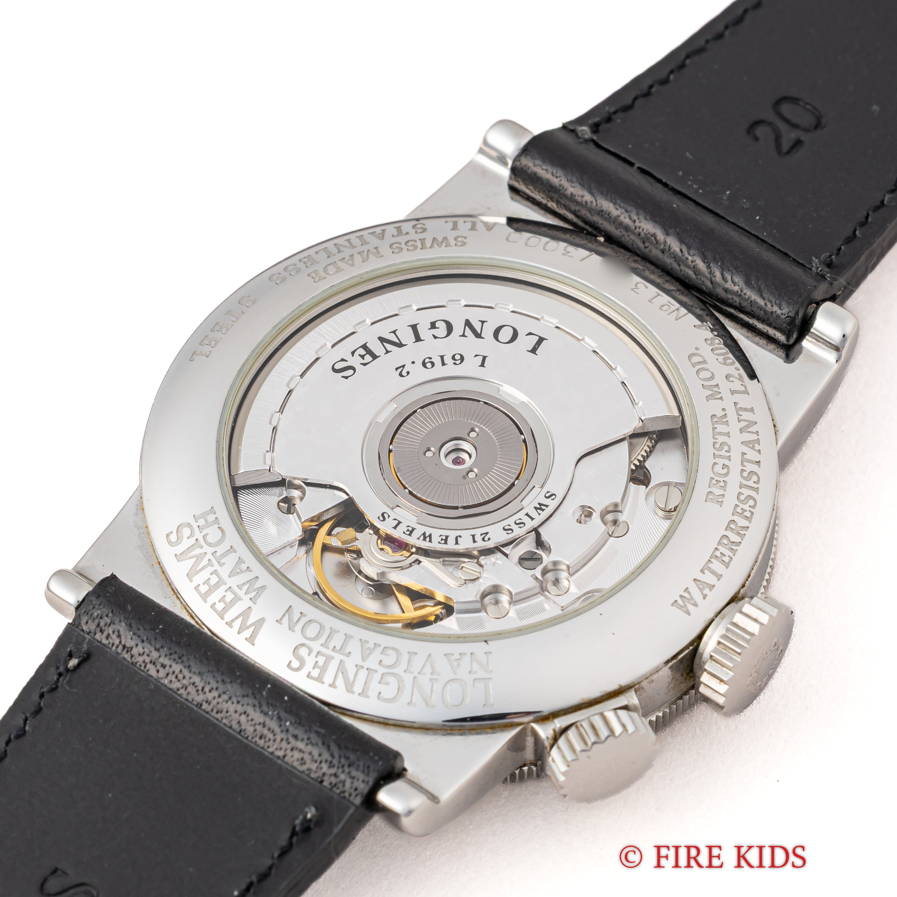 ロンジン ウィームス 1995年製 パイロットウオッチ 復刻限定3000本 自動巻き ギャラ付き