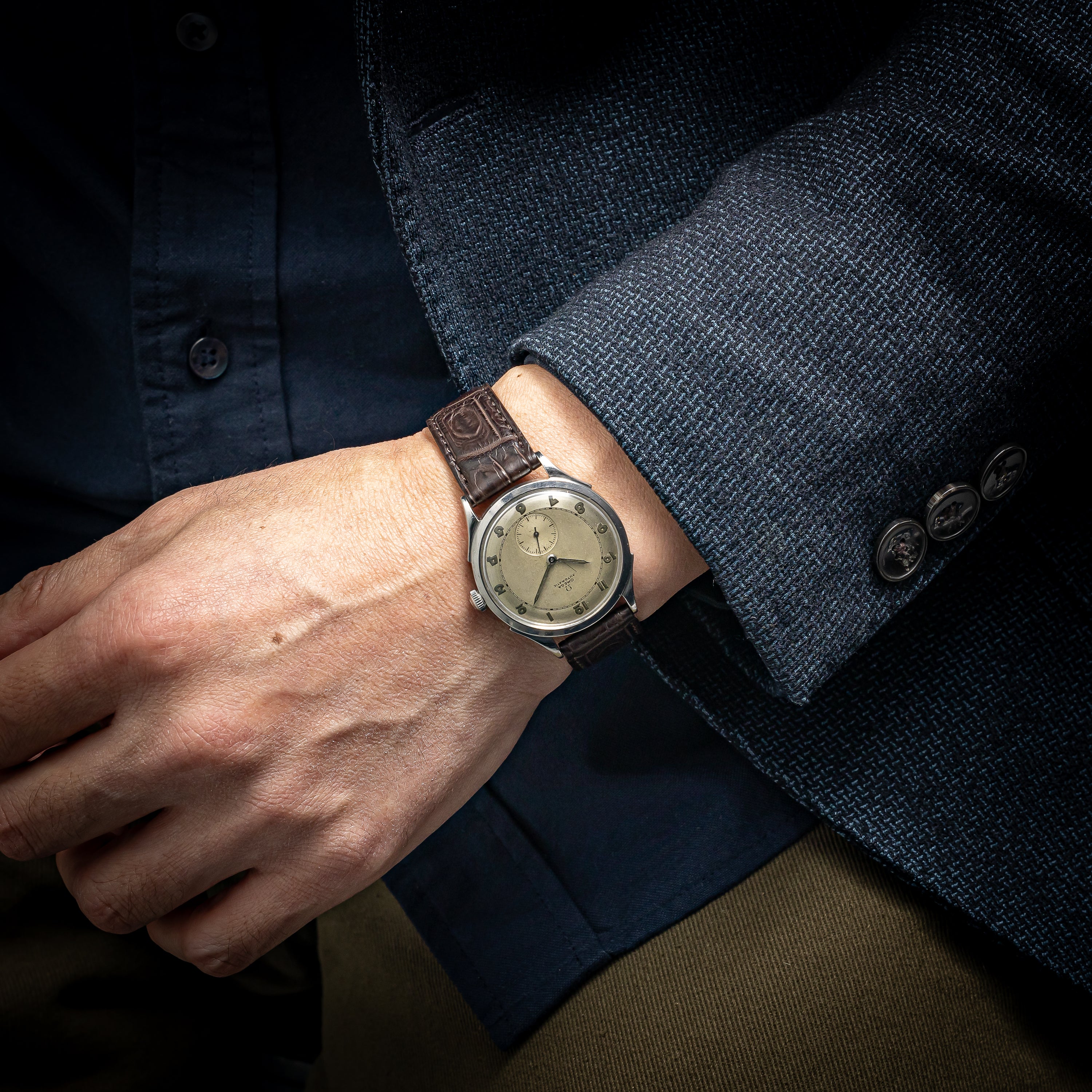 オメガ バンパー式ハーフローター 1944年製 Ref.2479-1