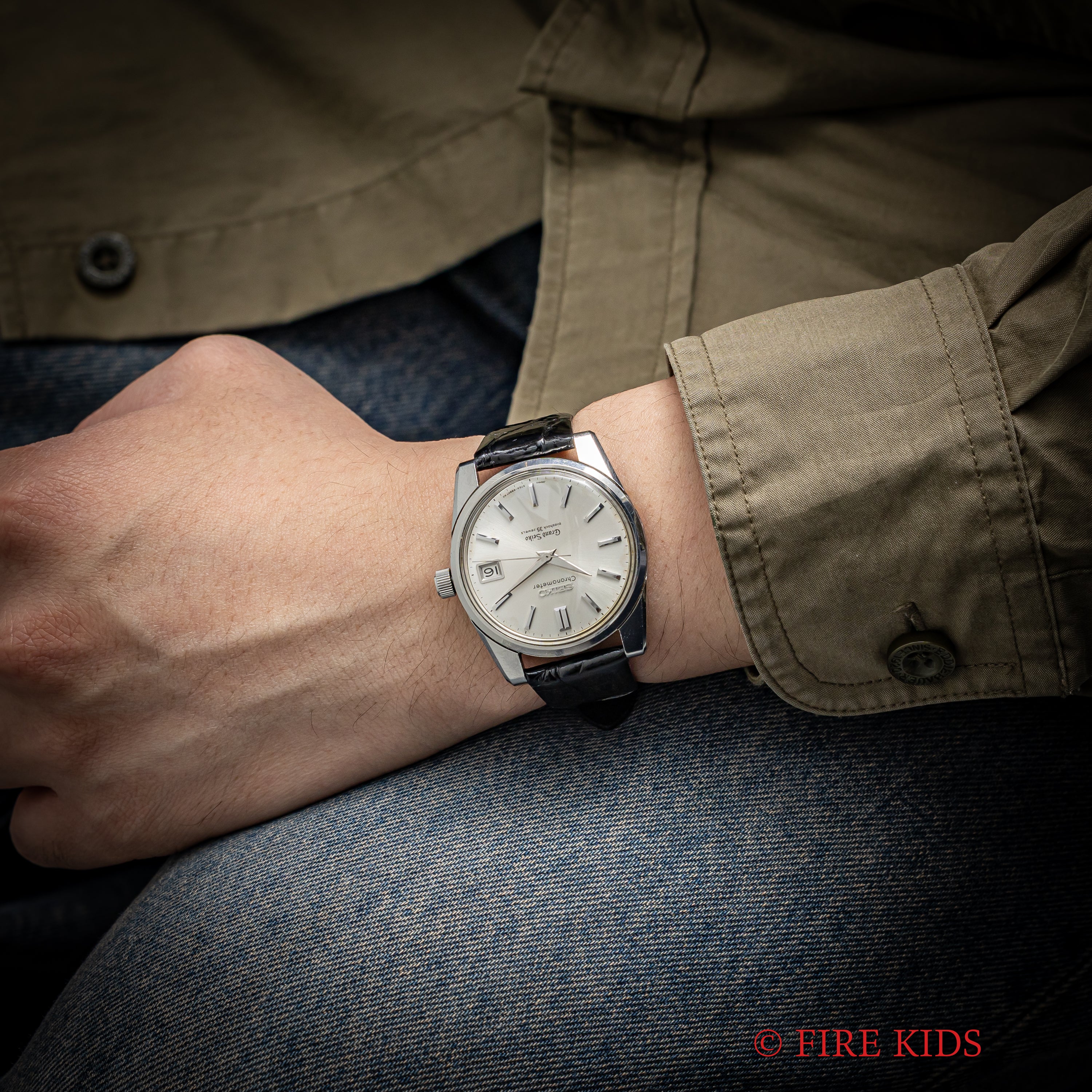 グランドセイコー 2nd前期 セルフデーター 1965年製 Ref.5722-9990 57GS クロノメーター 獅子メダル