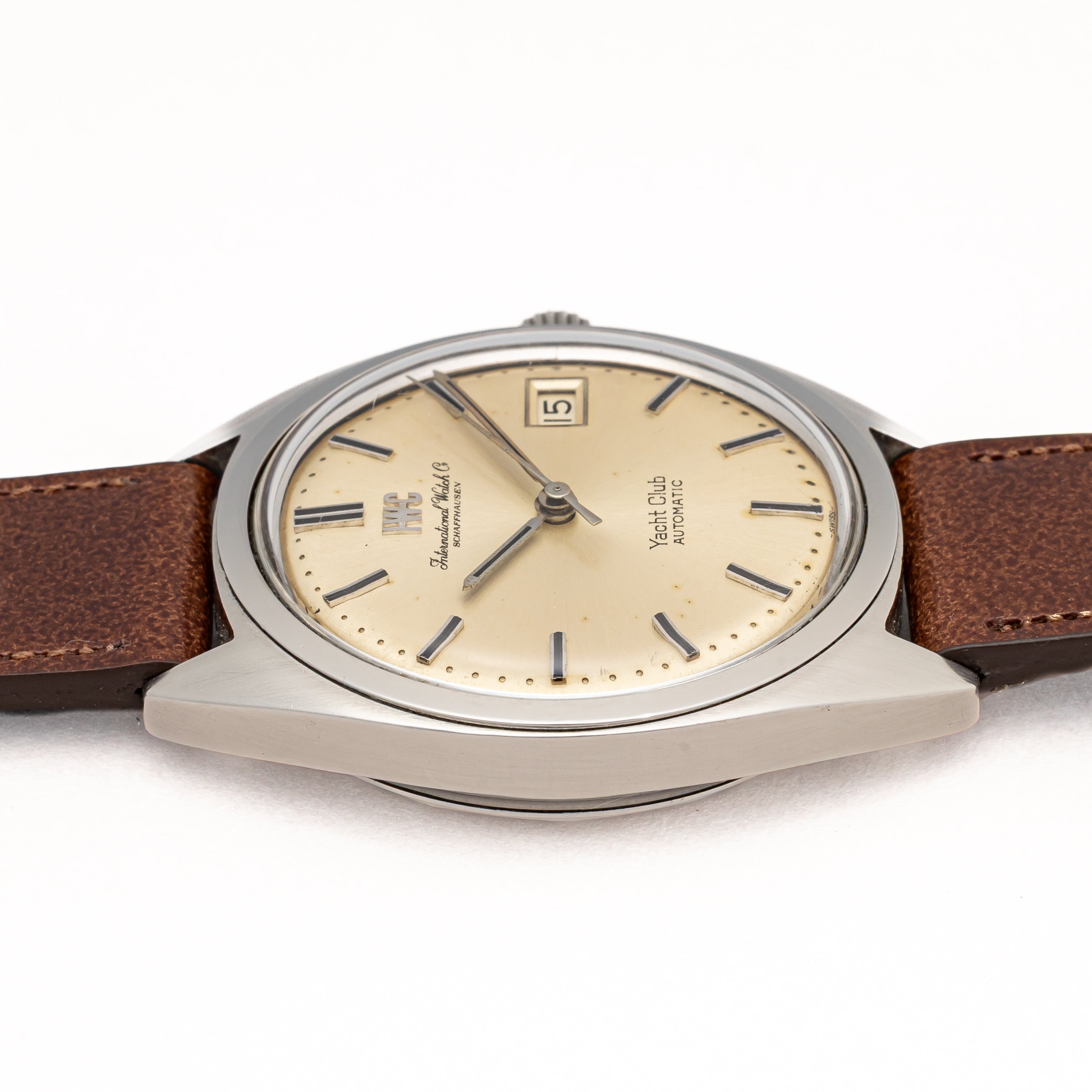IWC ヨットクラブ 1970年製/昭和45年製 シルバーダイヤル ペラトン式自動巻き Ref.R811 Cal.8541B