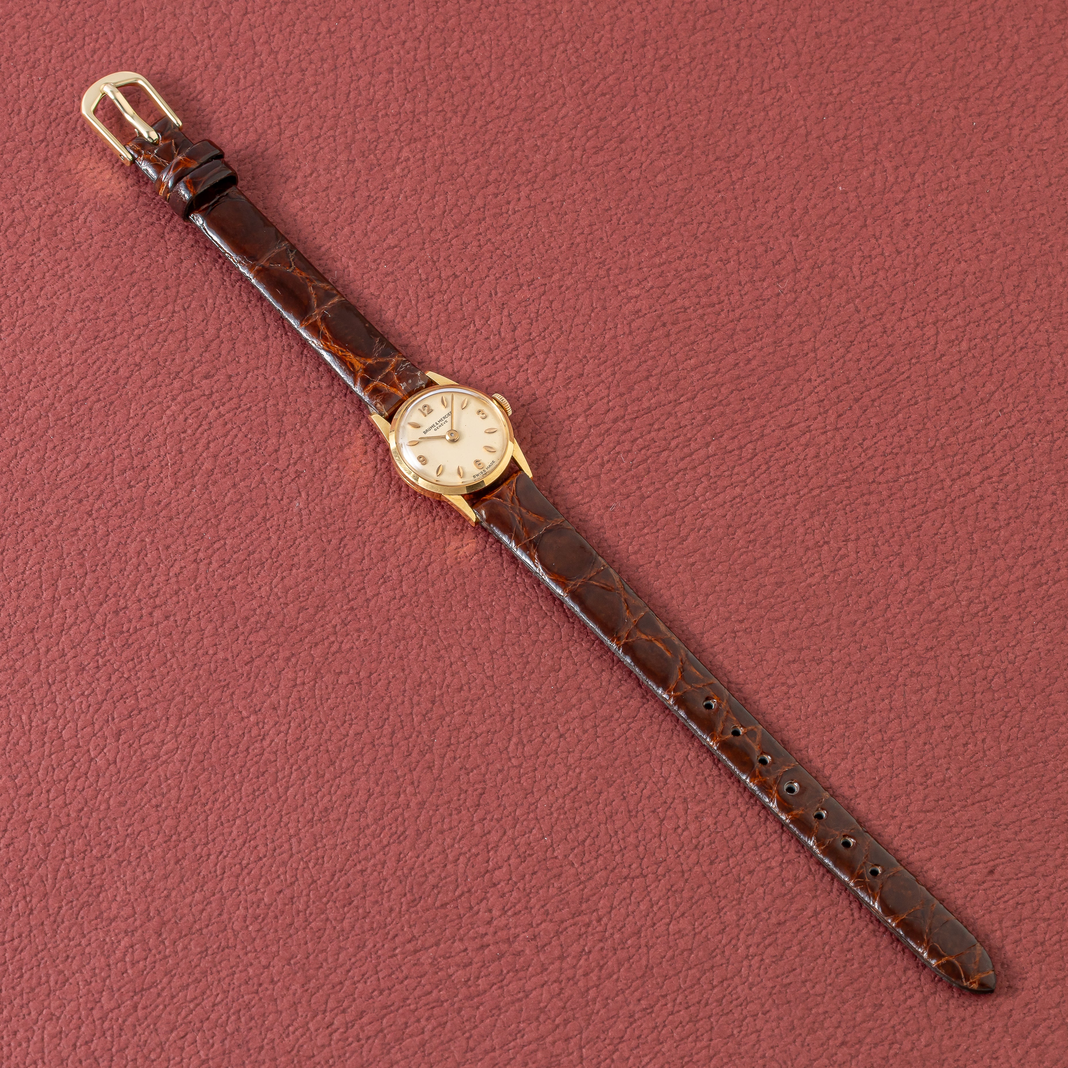 ボーム&メルシエ レディース 18金無垢 1950年代製 手巻き Ref.36365 1