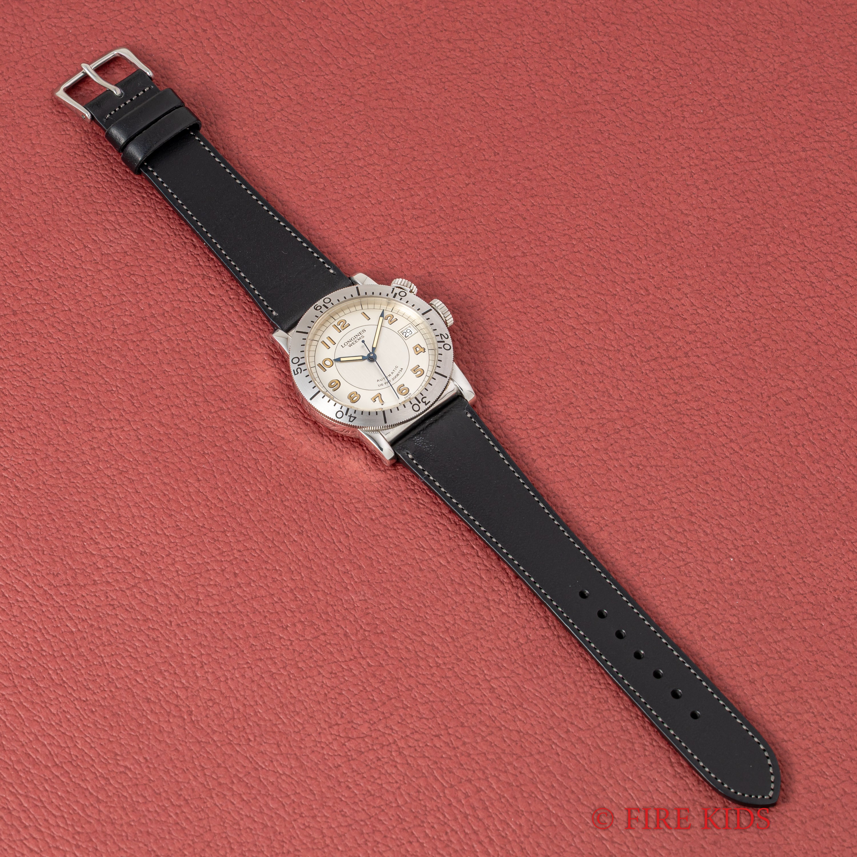 ロンジン ウィームス 1995年製 パイロットウオッチ 復刻限定3000本 自動巻き ギャラ付き