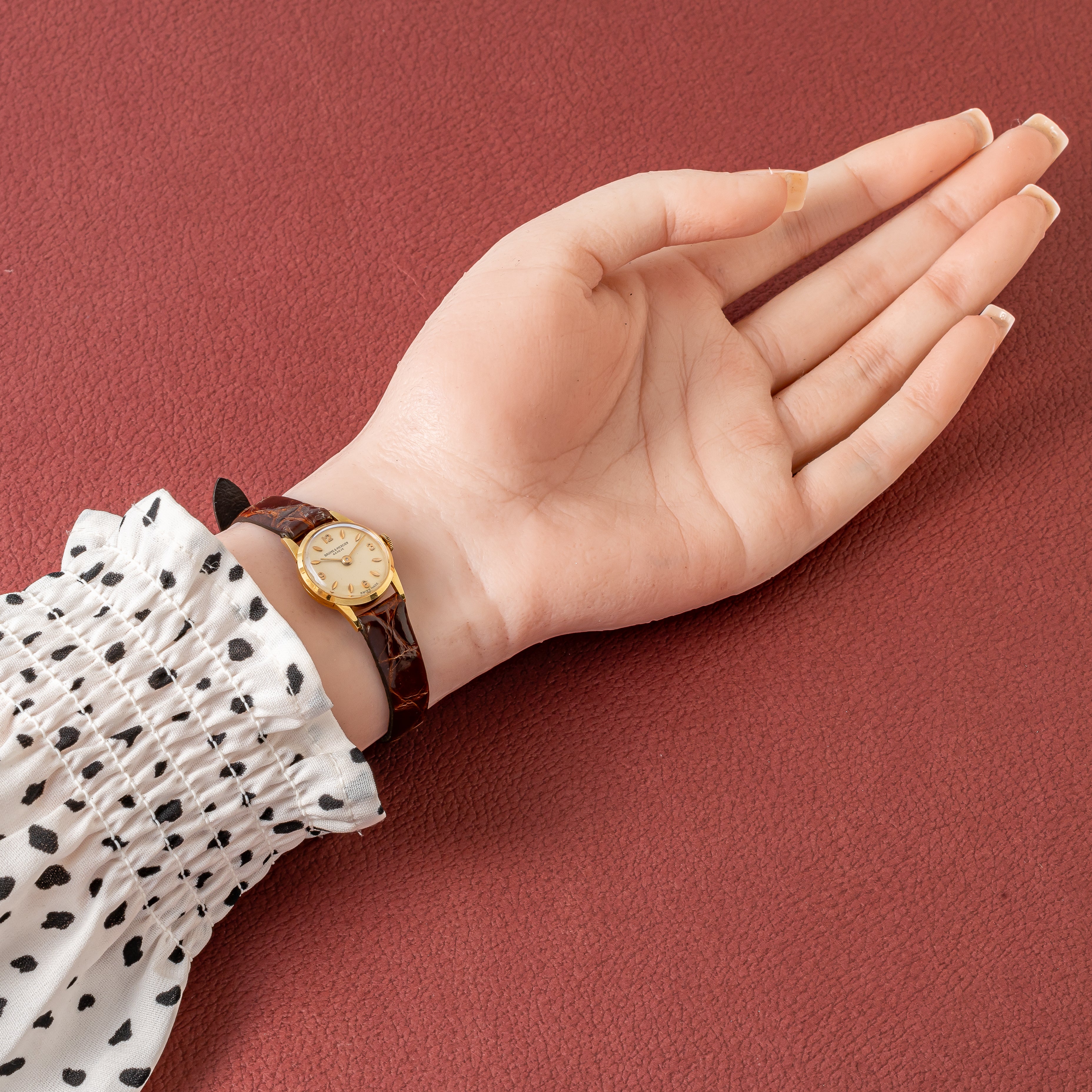 ボーム&メルシエ レディース 18金無垢 1950年代製 手巻き Ref.36365 1