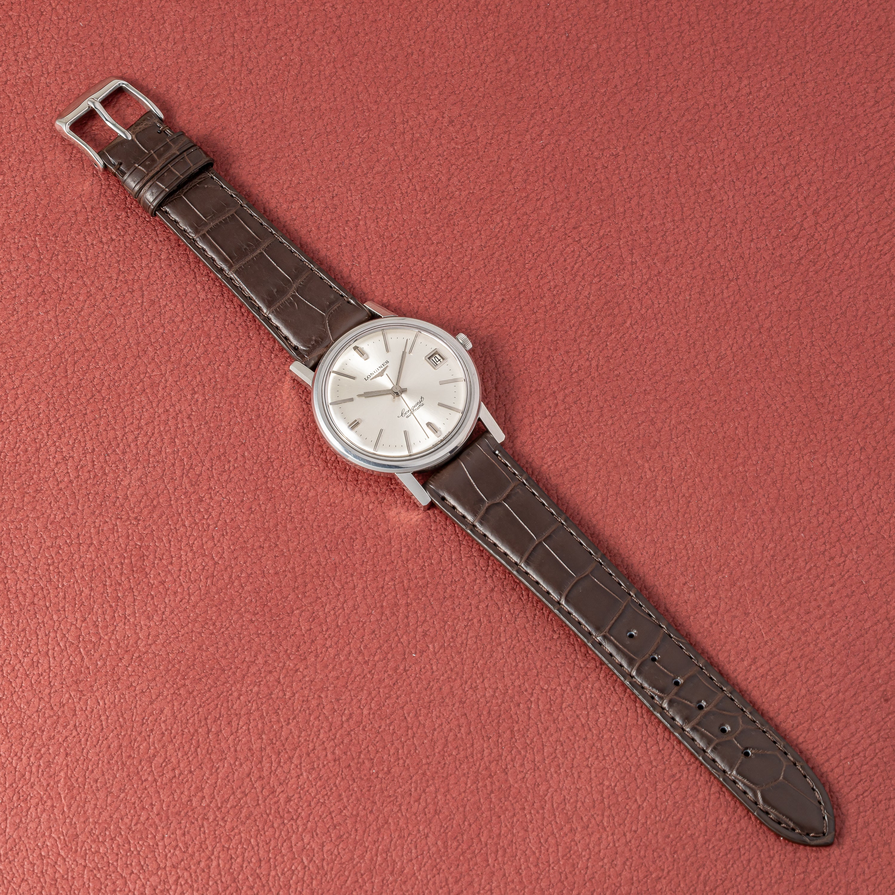 LONGINES コンクエスト 1966年製 箱、ギャラ付 Cal.291 自動巻き