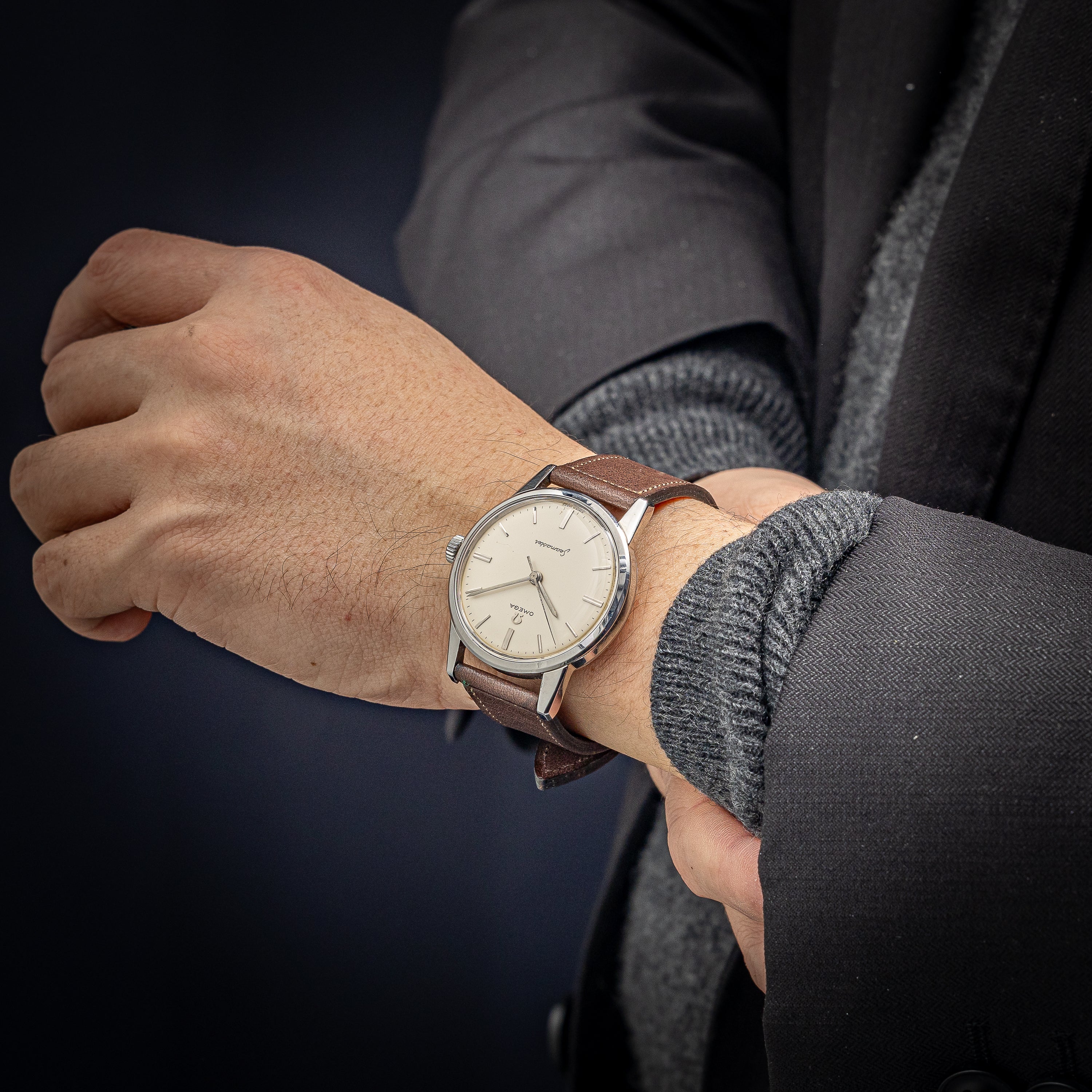 オメガ シーマスター 1959年製 30㎜キャリバー Cal.285 手巻き