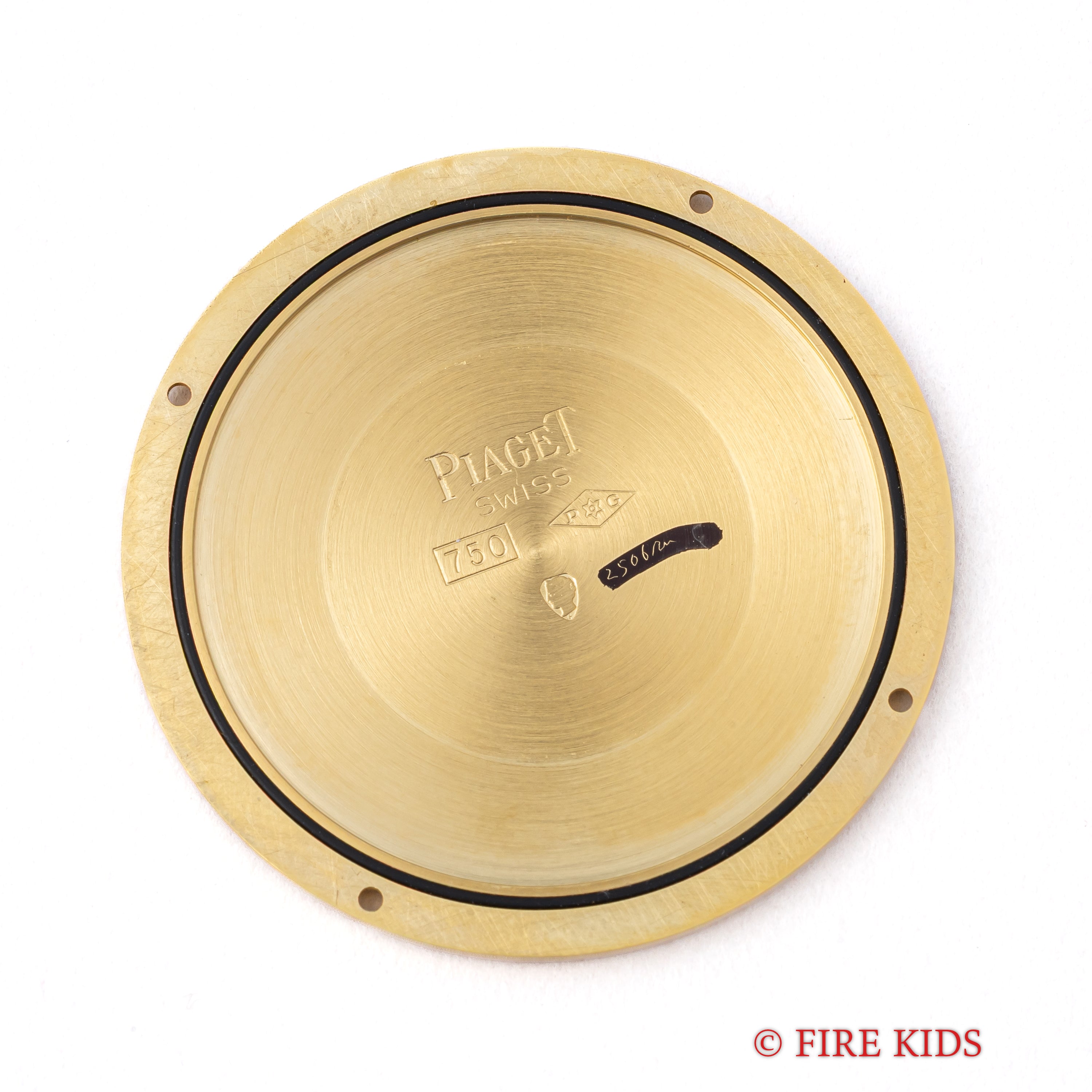 ピアジェ ポロ 18金無垢イエローゴールド 1980年代製 自動巻 Cal.P951 ホワイトローマンダイヤル