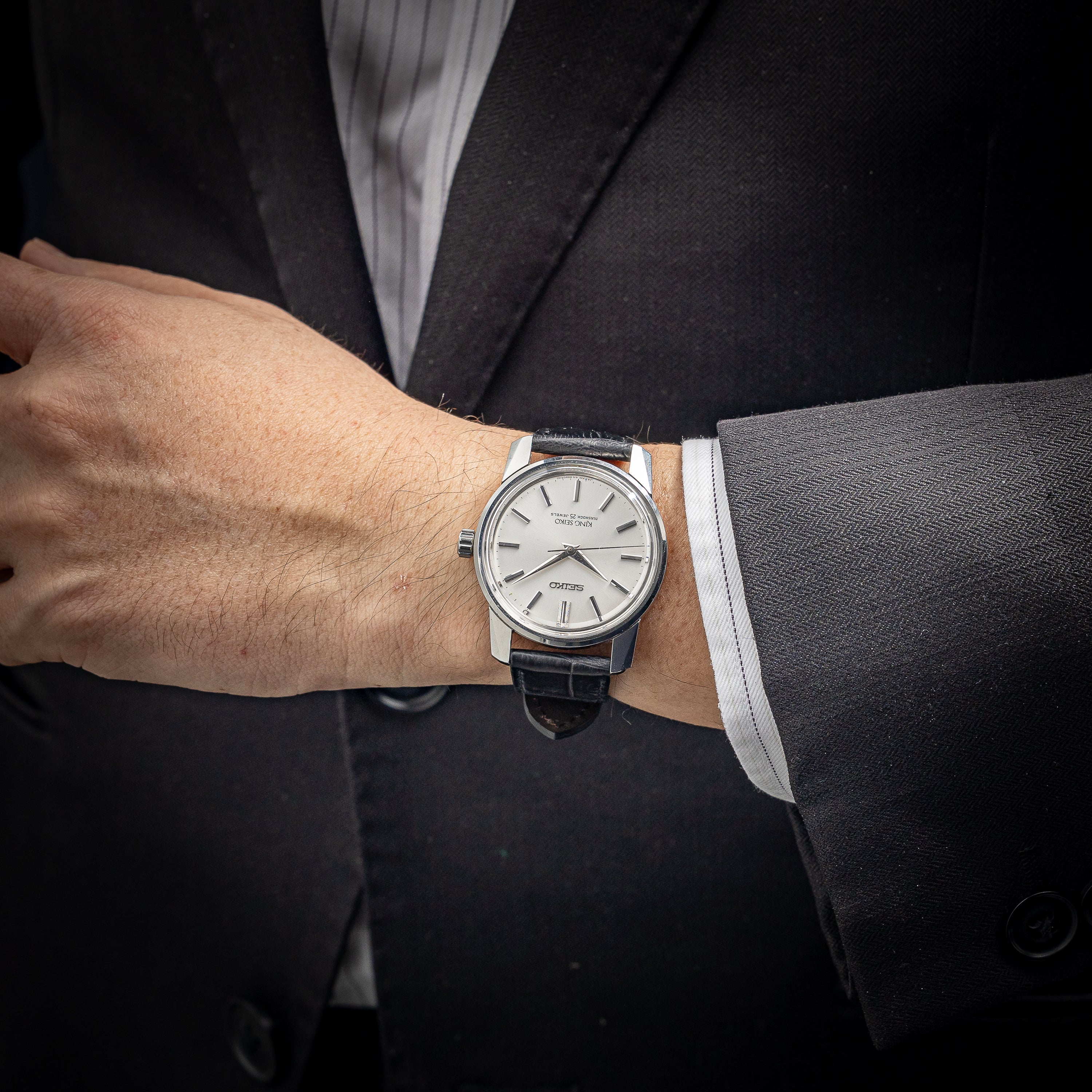 SEIKO セイコー 44キングセイコー前期 1966年製 Ref.44-9990 盾メダリオン