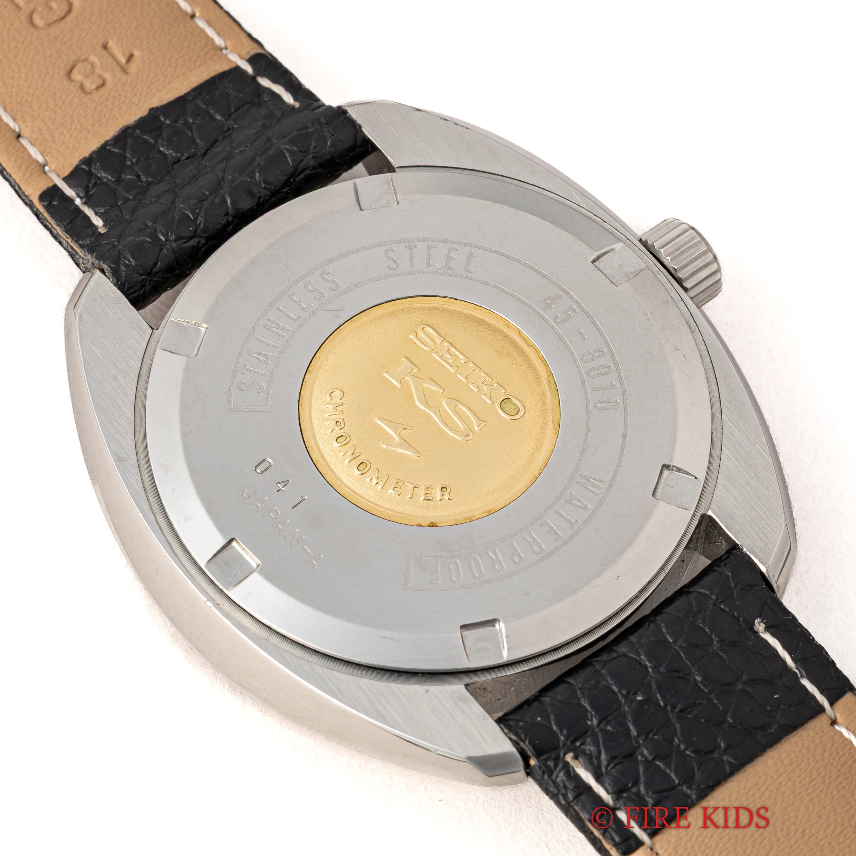 キングセイコー クロノメーター 10振動手巻き 45KS 1970年製(昭和45年製) Ref.45-8010 純正KS尾錠付