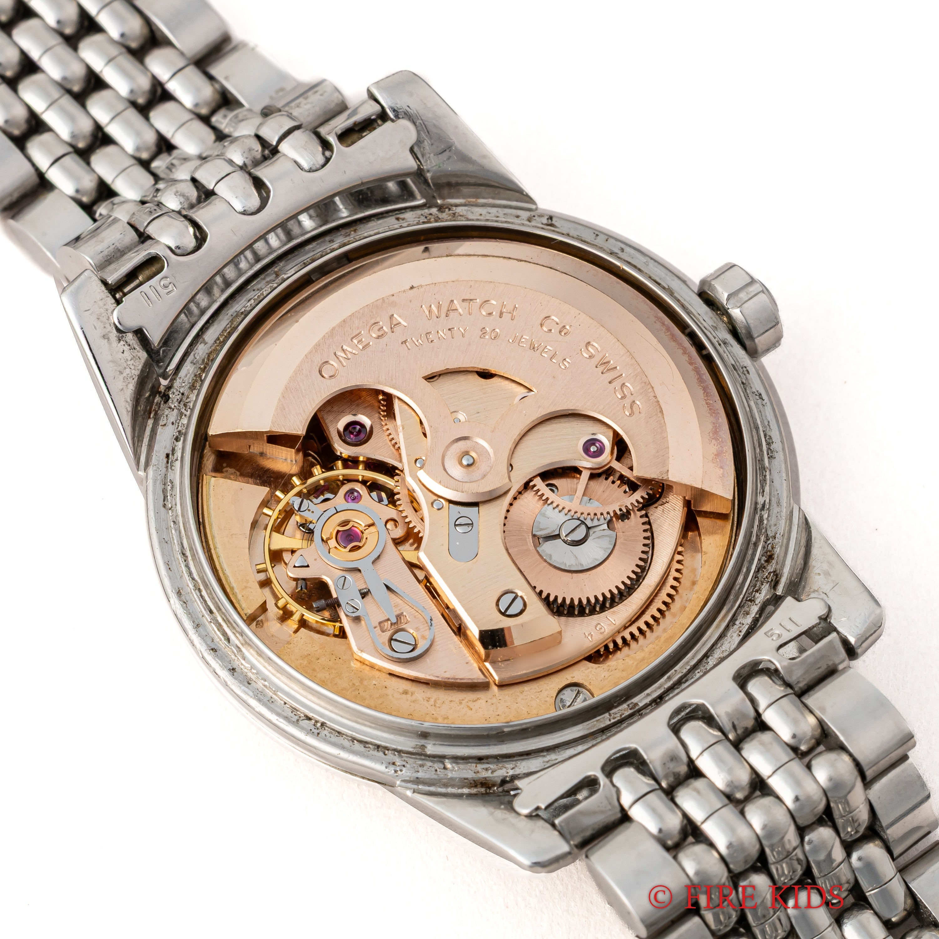 オメガ シーマスター オートマチック 1959年製 Ref.2846 15 SC アイボリーダイヤル