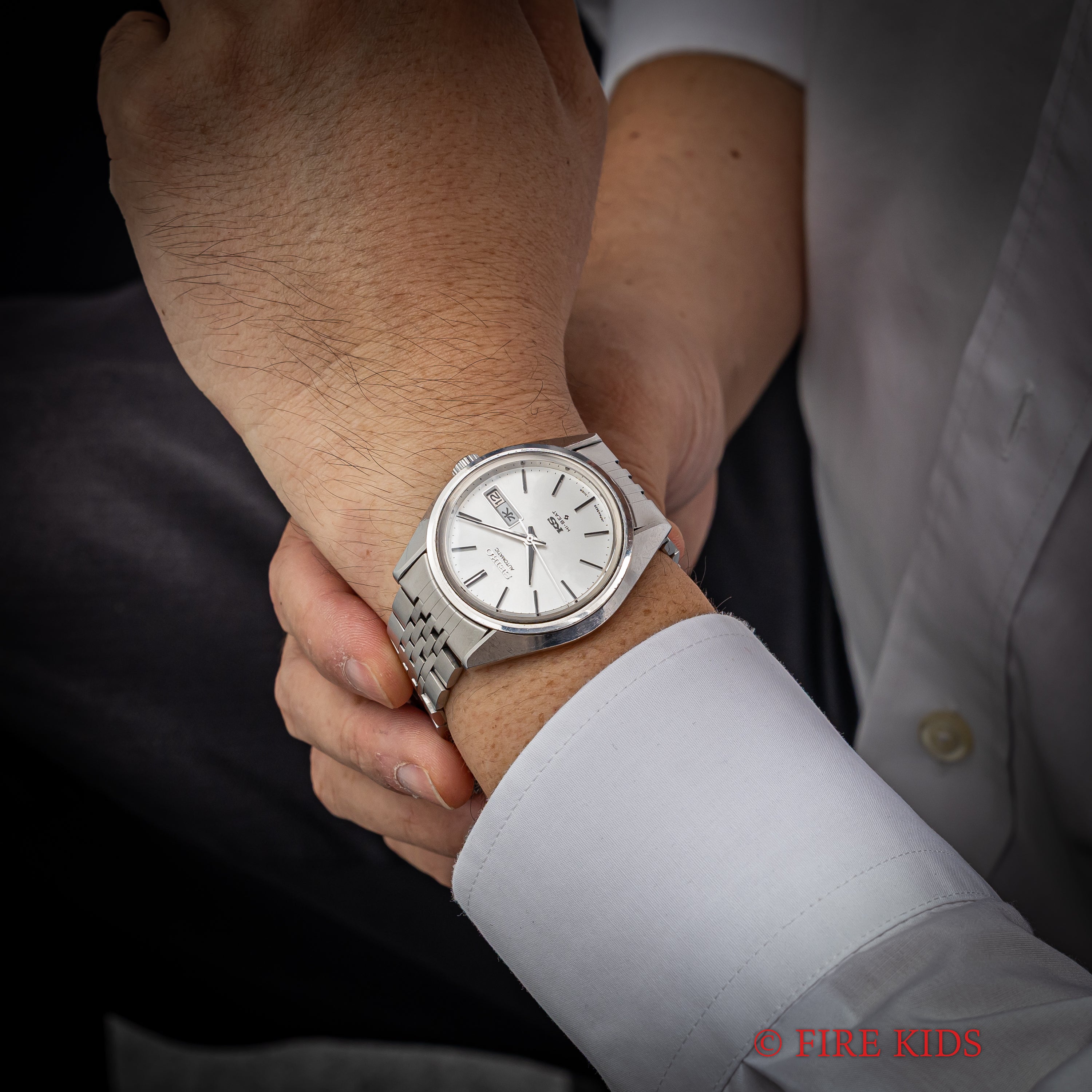 セイコー キングセイコー 56KS Ref.5626-7113 1974年製 ハイビート自動巻 デイデイト 純正ブレス