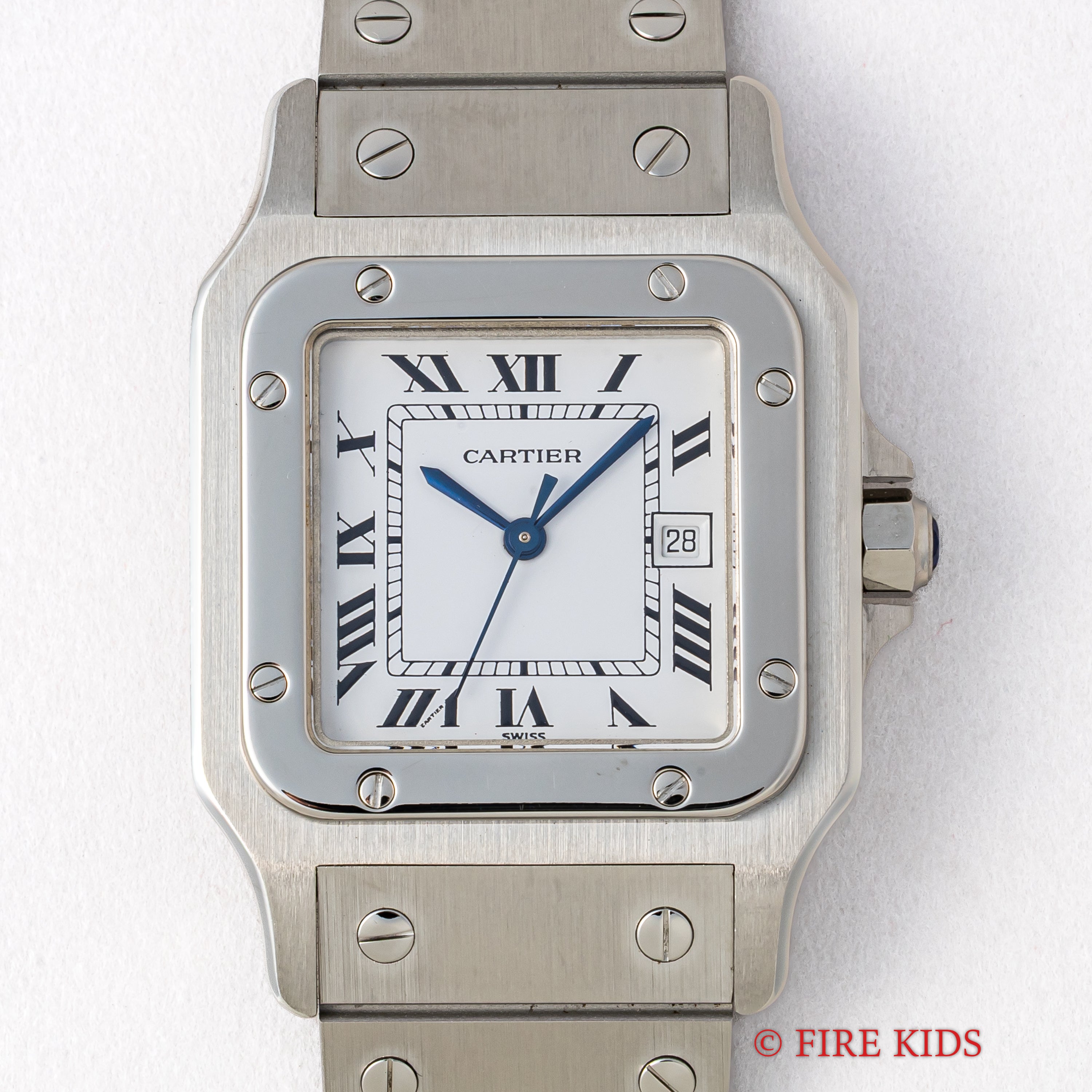 カルティエ サントス LMサイズ 1980年代製 Ref.2960 ステンレスケース 自動巻き