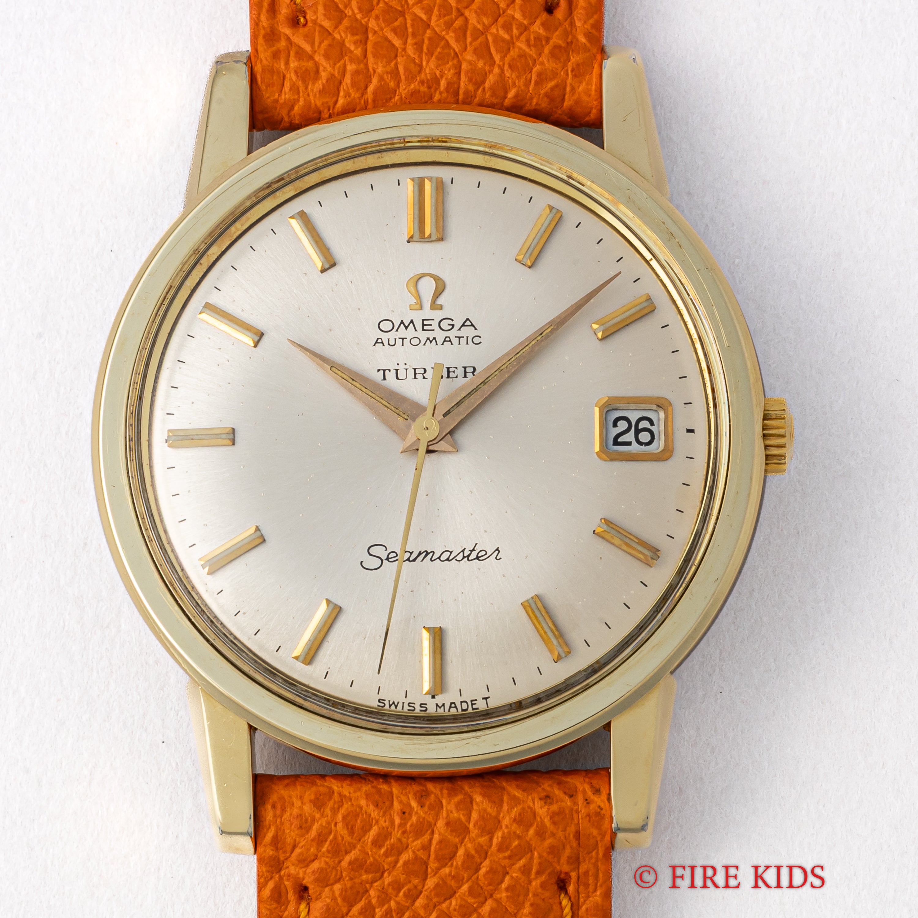 オメガ シーマスター チューラーWネーム 1966年製 Ref.166.003 トップゴールドケース