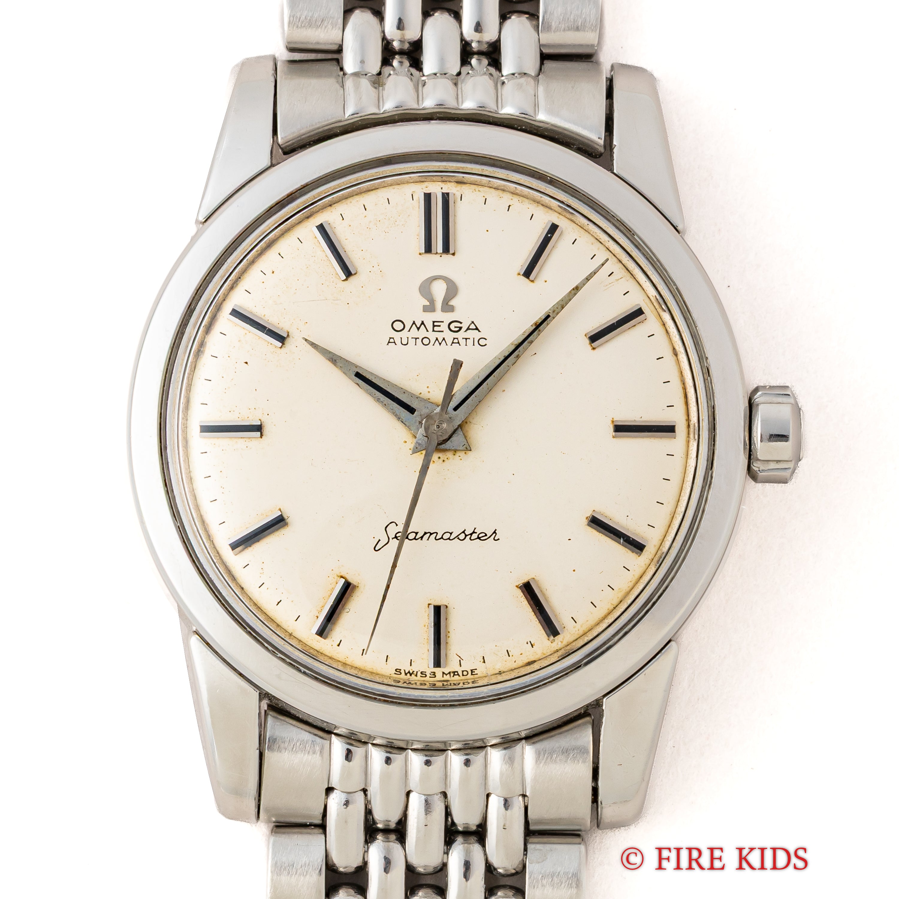 オメガ シーマスター オートマチック 1959年製 Ref.2846 15 SC アイボリーダイヤル