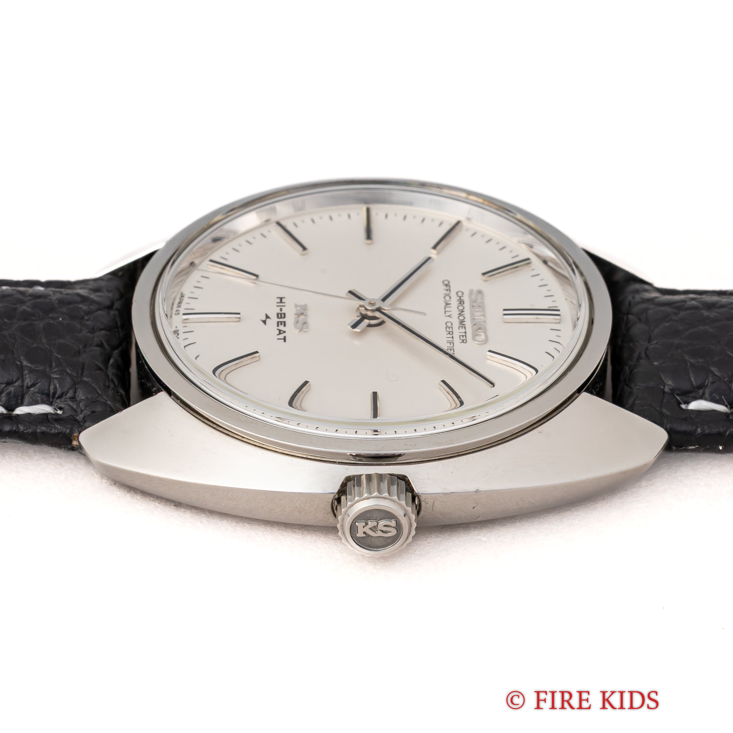 キングセイコー クロノメーター 10振動手巻き 45KS 1970年製(昭和45年製) Ref.45-8010 純正KS尾錠付