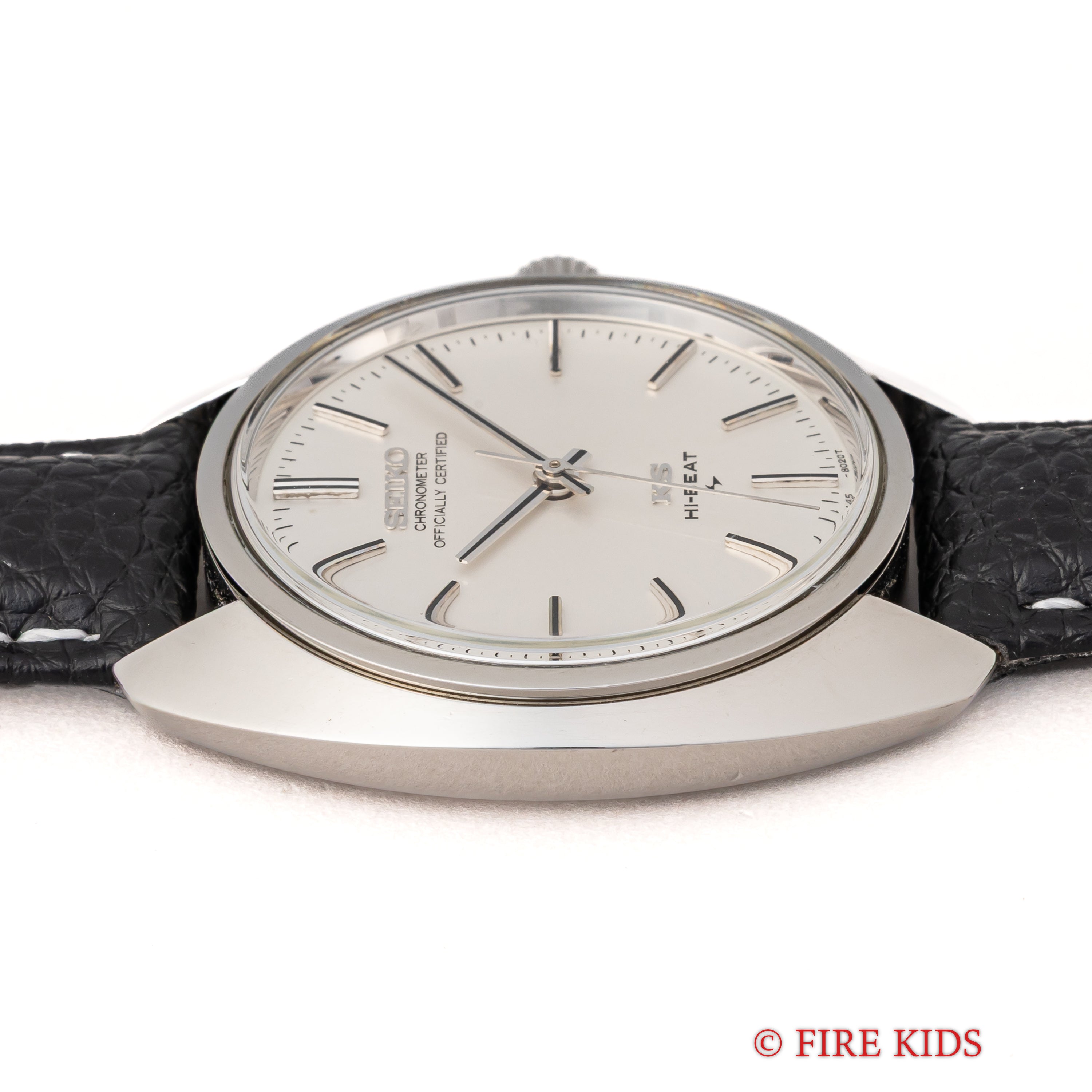 キングセイコー クロノメーター 10振動手巻き 45KS 1970年製(昭和45年製) Ref.45-8010 純正KS尾錠付