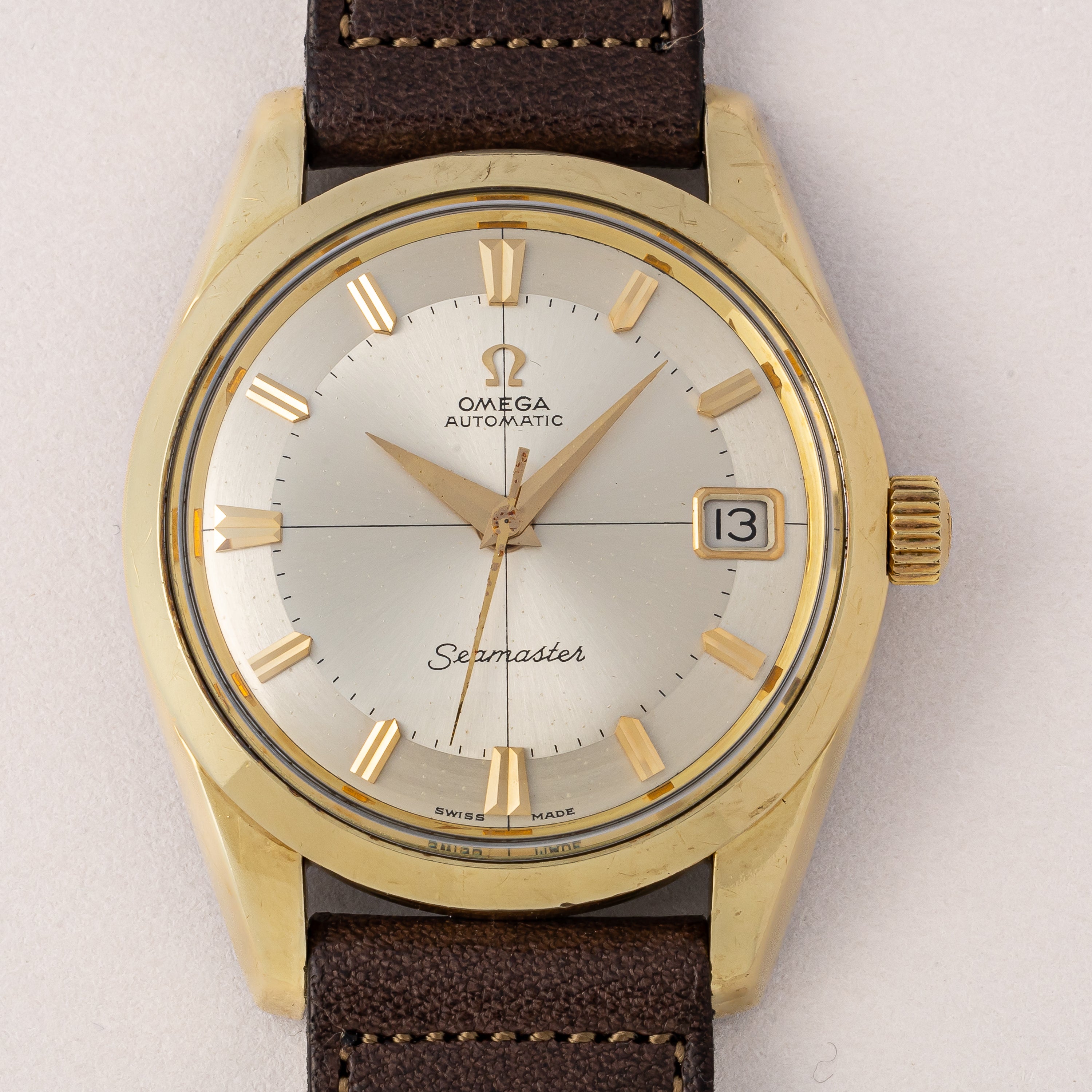 オメガ シーマスター 1963年製 Ref.166010-63SC 金張り