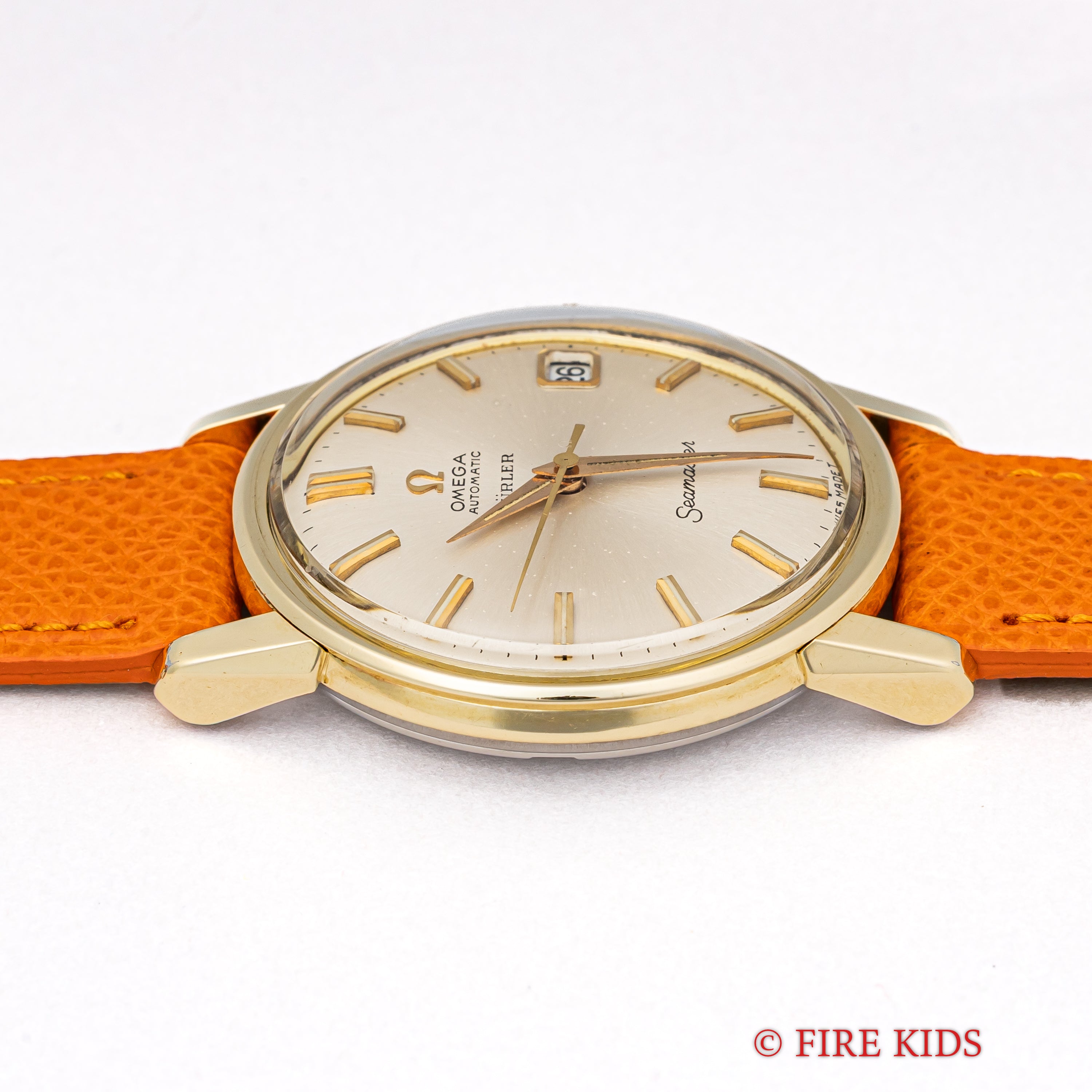 オメガ シーマスター チューラーWネーム 1966年製 Ref.166.003 トップゴールドケース