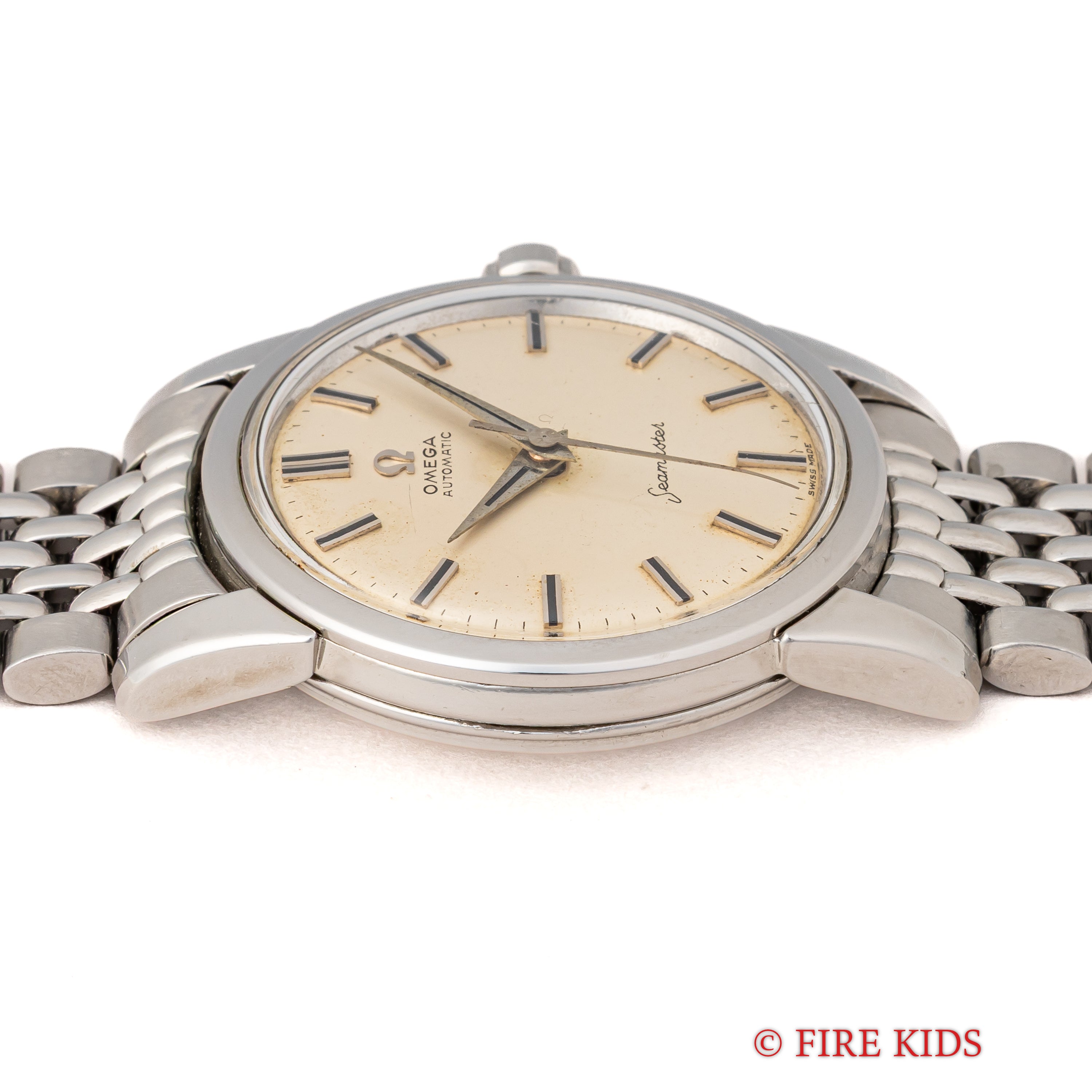 オメガ シーマスター オートマチック 1959年製 Ref.2846 15 SC アイボリーダイヤル