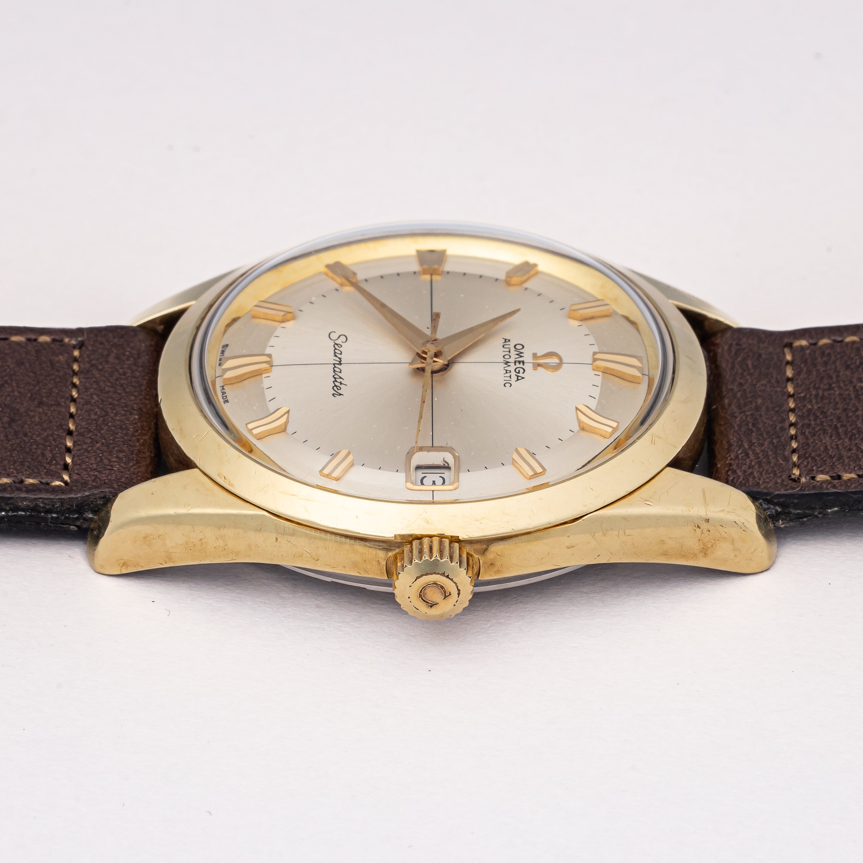 オメガ シーマスター 1963年製 Ref.166010-63SC 金張り