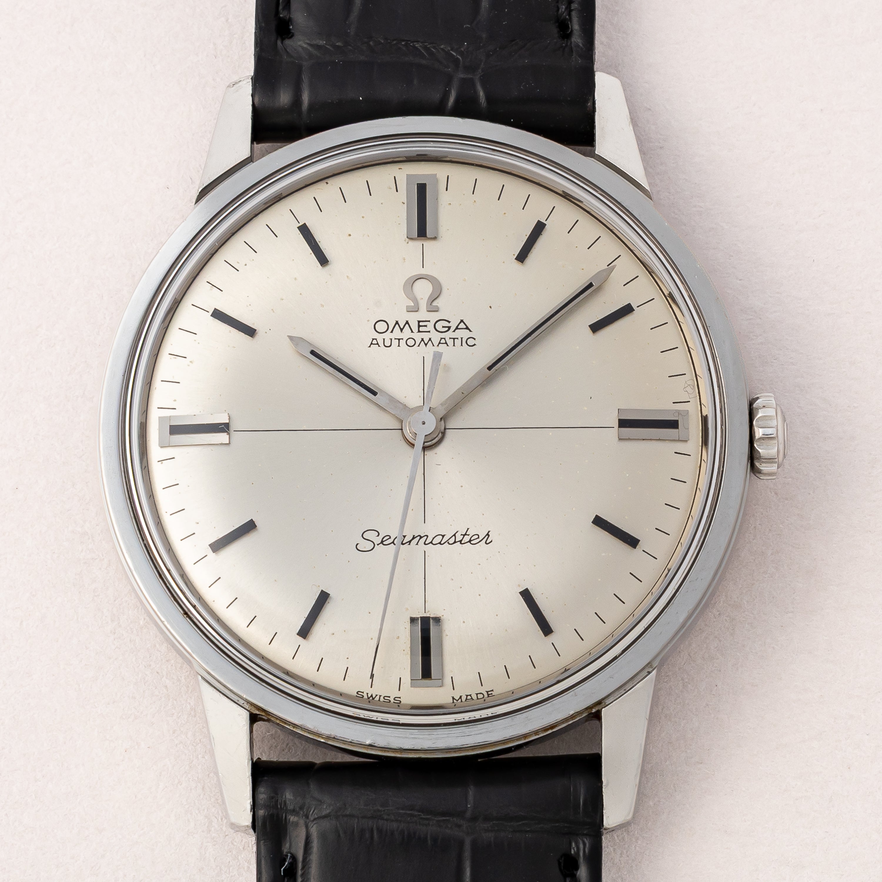 オメガ シーマスター 1966年製 Ref.165.002 オートマチック ノンデイト クロスライン