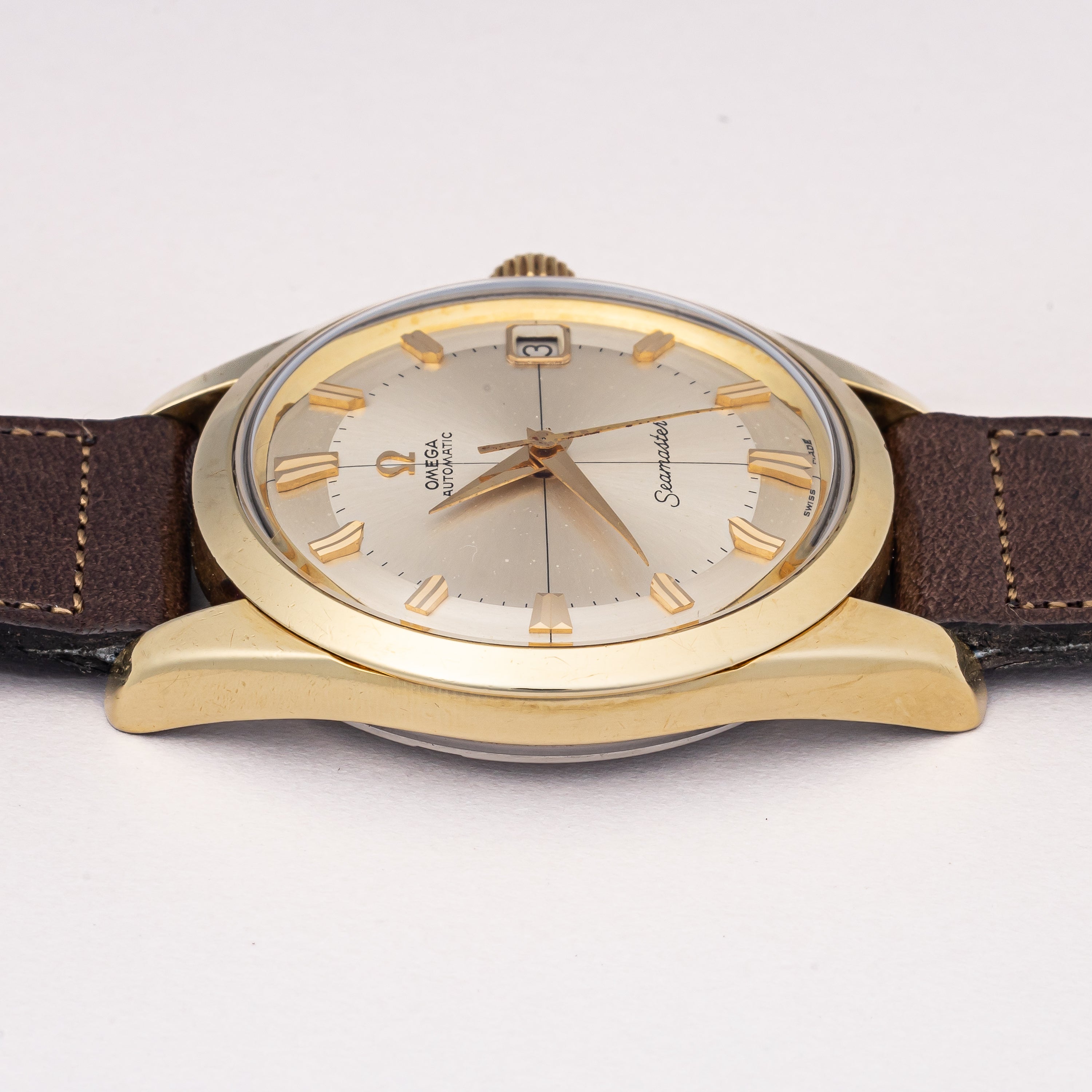 オメガ シーマスター 1963年製 Ref.166010-63SC 金張り