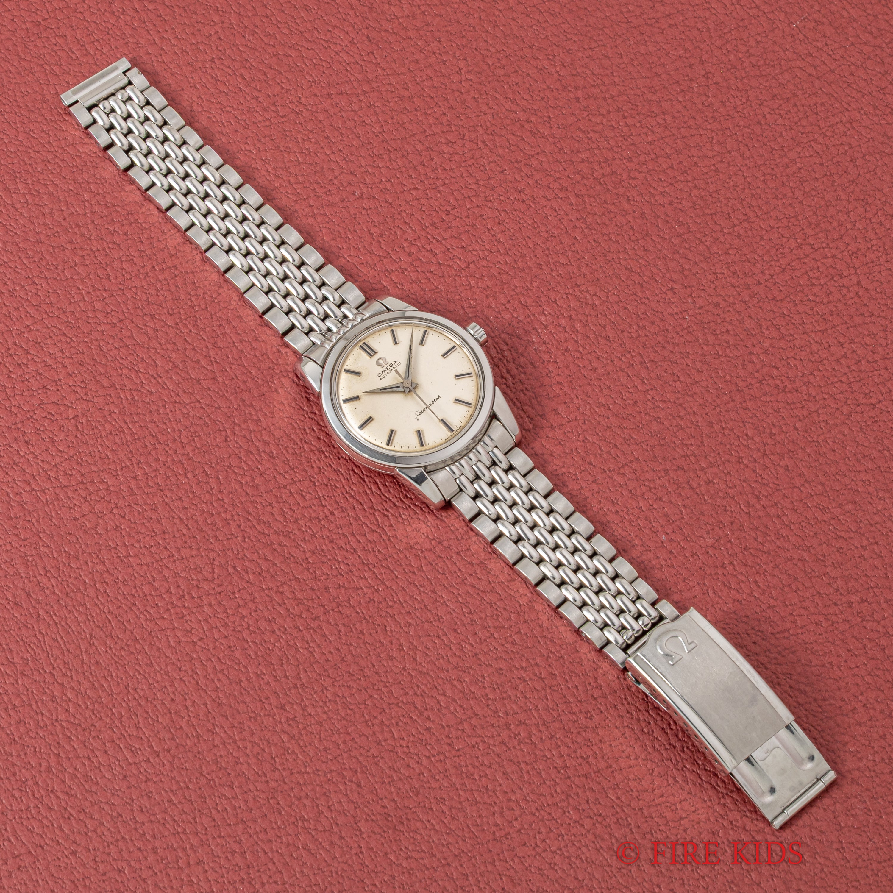 オメガ シーマスター オートマチック 1959年製 Ref.2846 15 SC アイボリーダイヤル