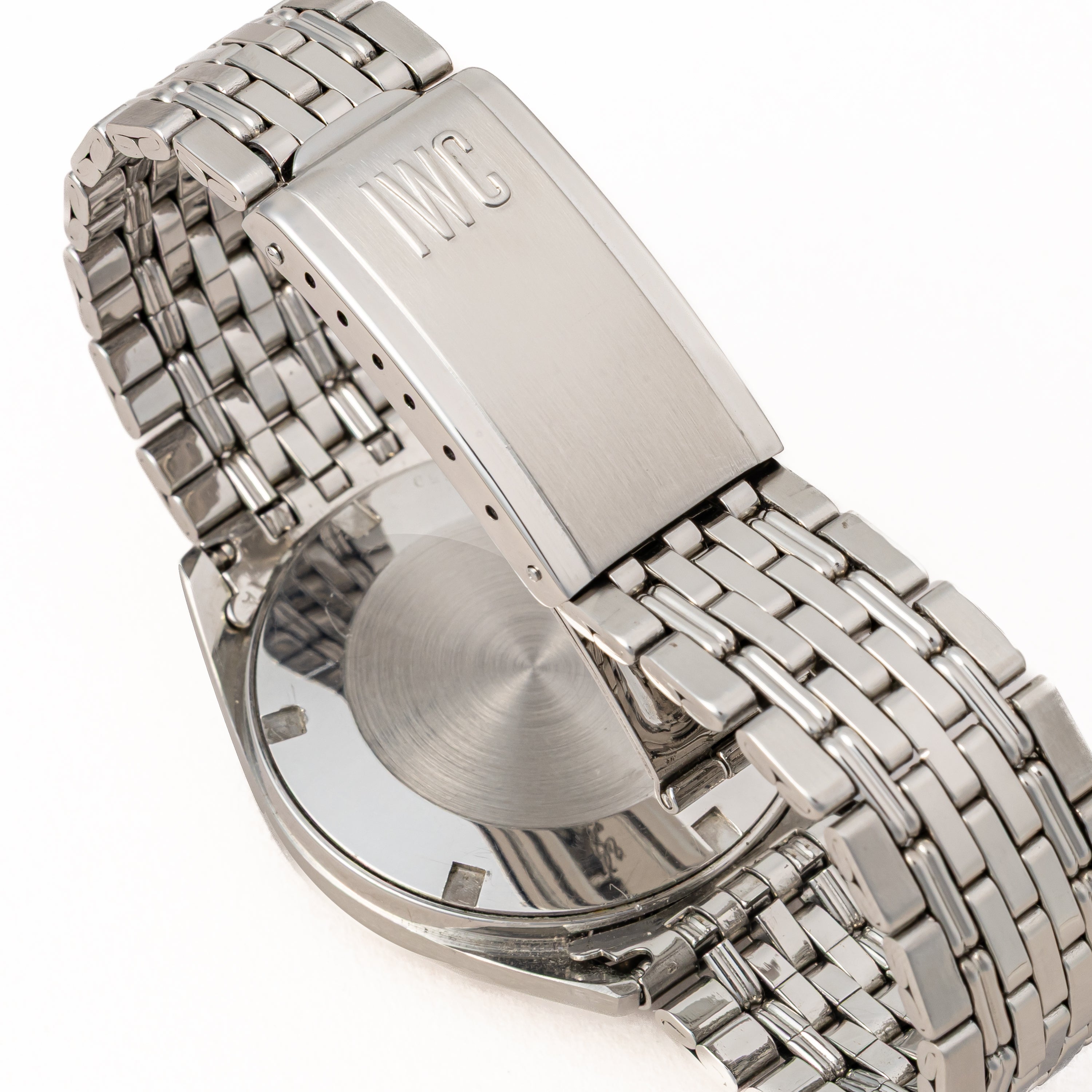 IWC ラウンド 1970年製(昭和45年製) Cal.89 手巻き 箱ギャラ R810 純正ブレス