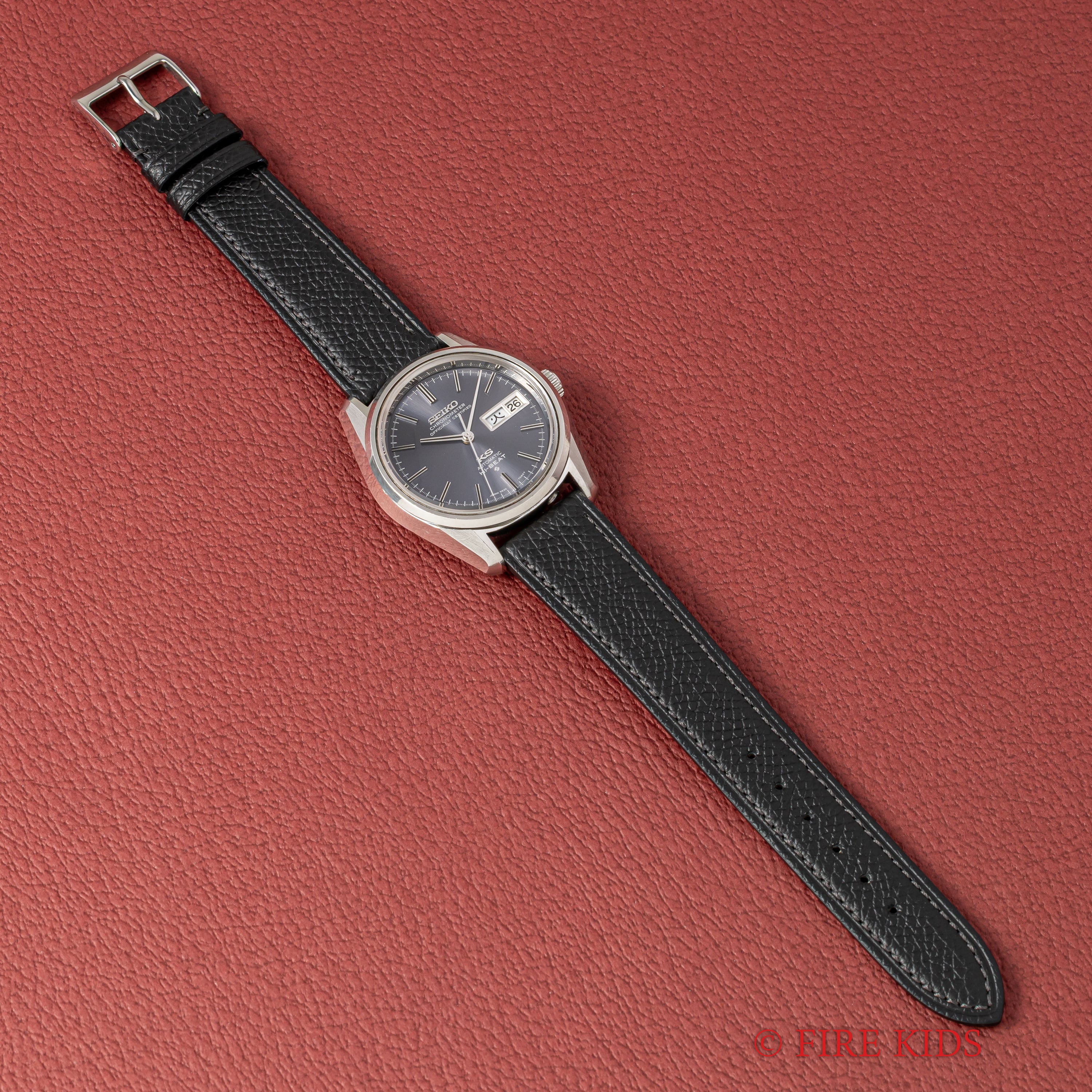 キングセイコー クロノメーター デイデイト 1970年製(昭和45年製) 自動巻き 56KS グレーダイヤル